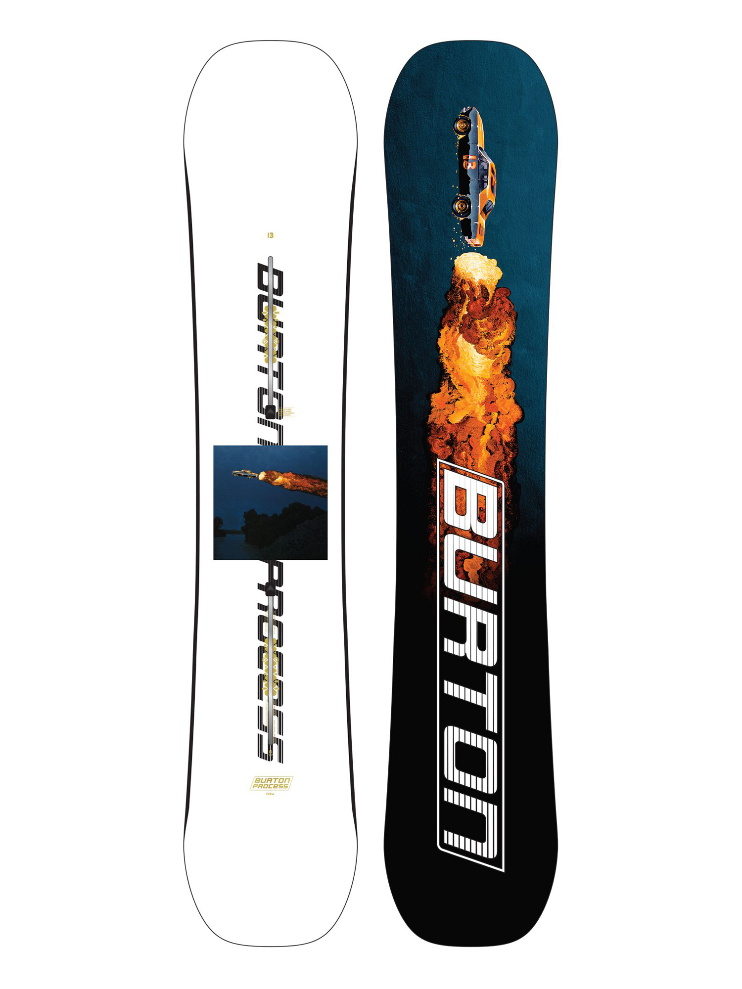 Herren Burton Process Snowboard (assorted)