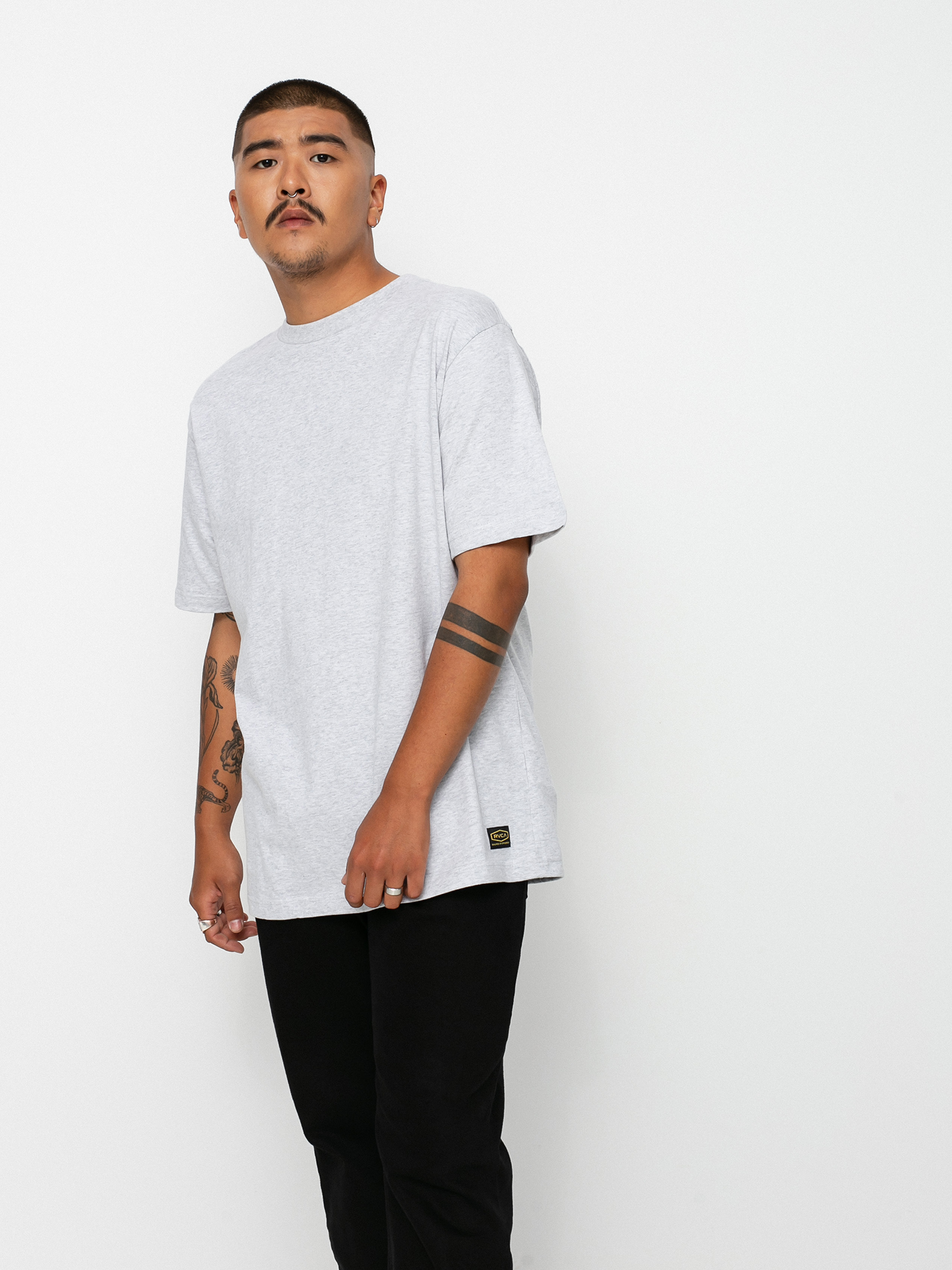 RVCA Recession Tee T-shirt (athletic heathe)