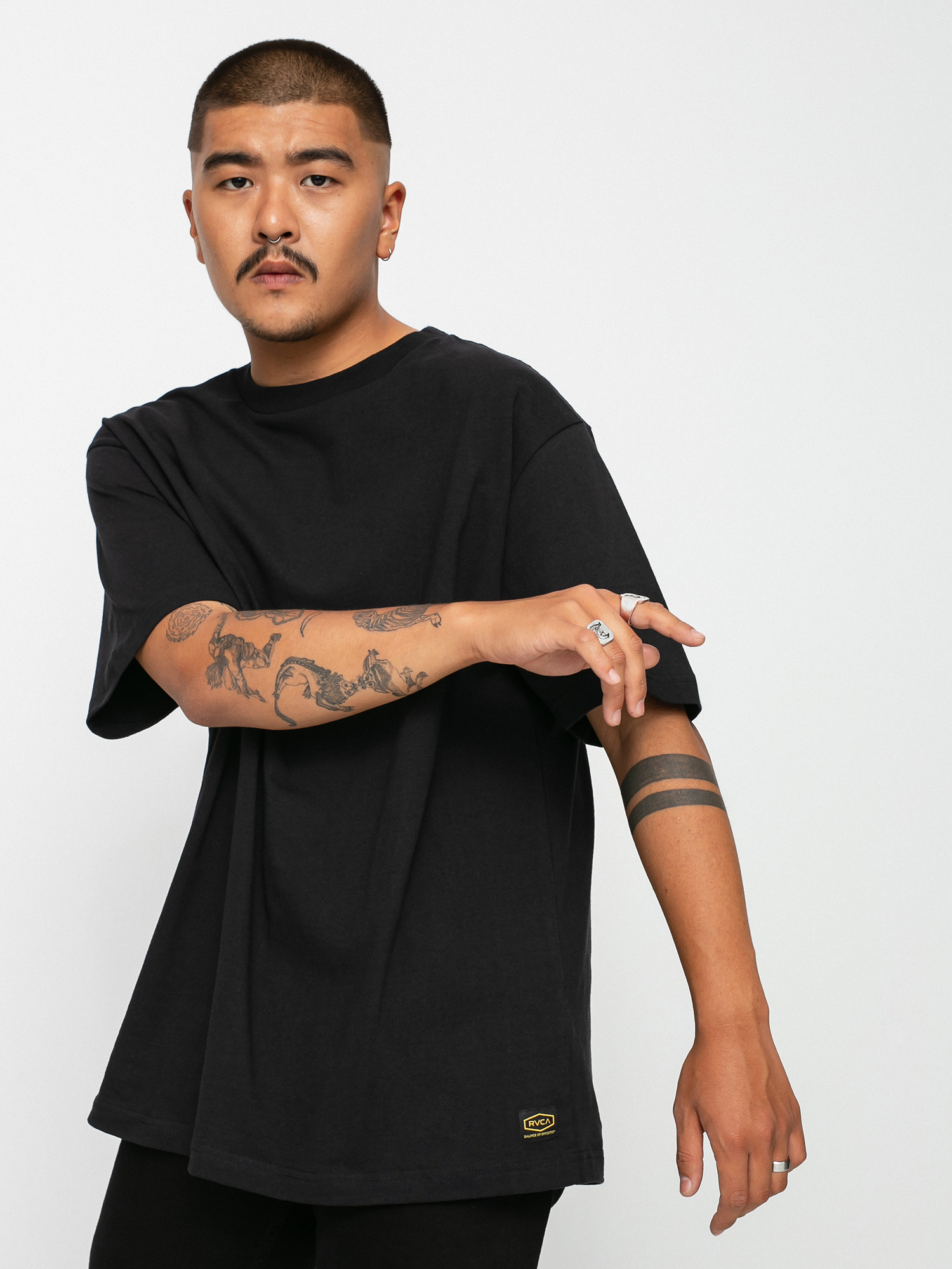 RVCA Recession Tee T-shirt (black)