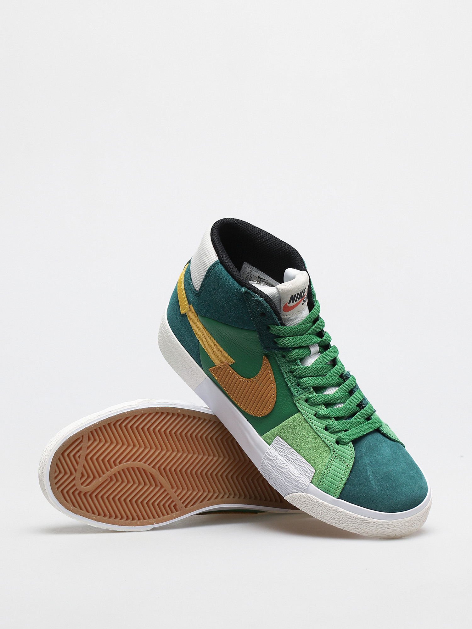 Nike SB Sneaker Zoom Blazer Mid Premium schwarz/weiß | GÖRTZ - 93860603