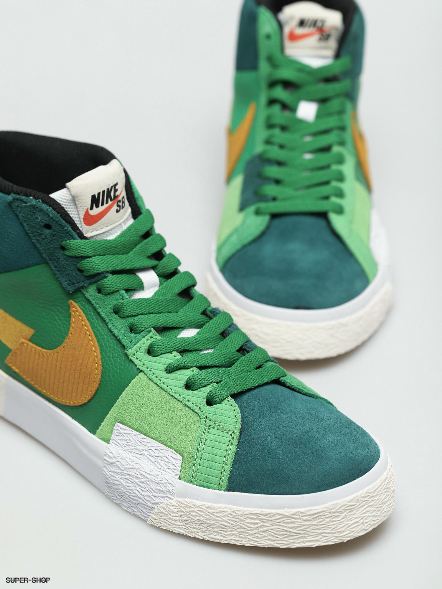 nike sb blazer verdes