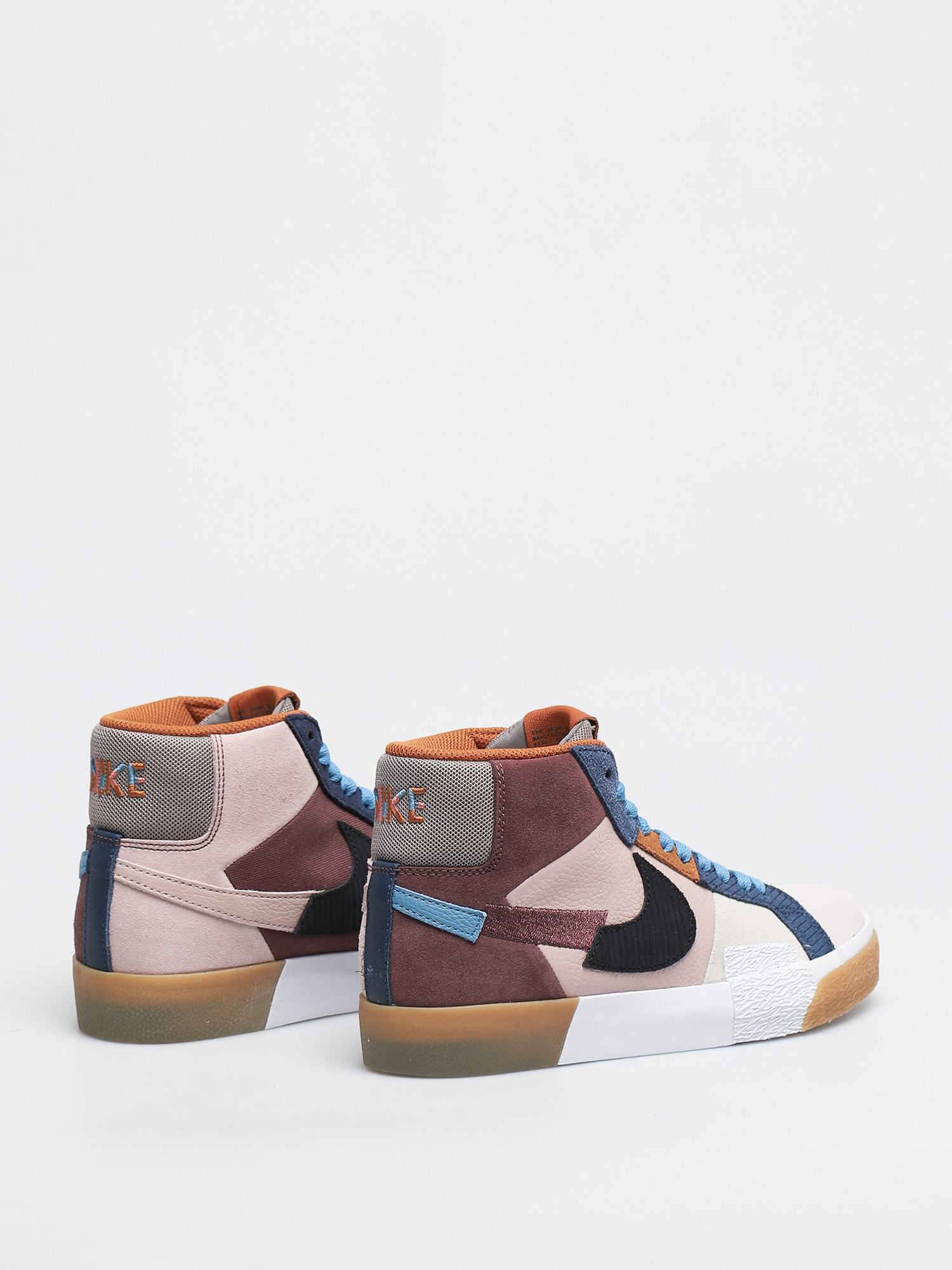 Nike SB Zoom Blazer Mid Premium Shoes (dark wine/black pink oxford cashmere)