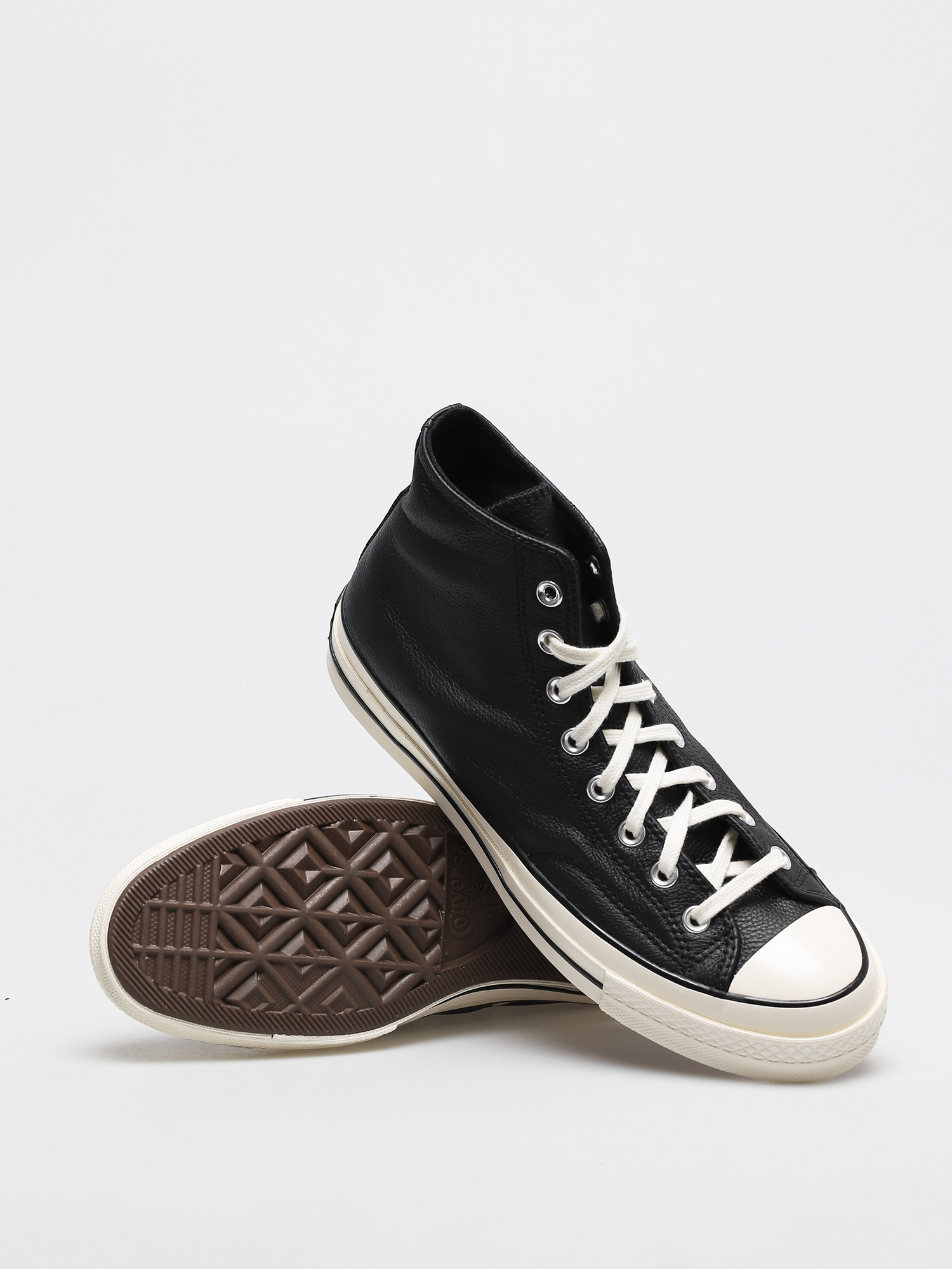 Converse Chuck 70 Hi Leather Chucks (black)
