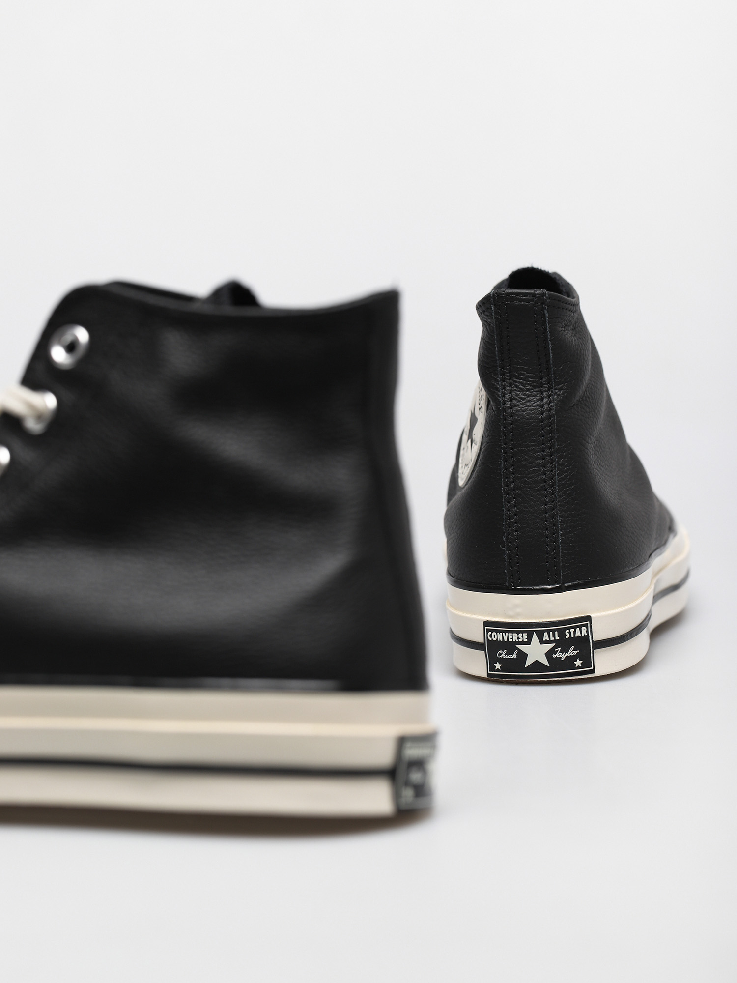 Converse Chuck 70 Hi Leather Chucks (black)