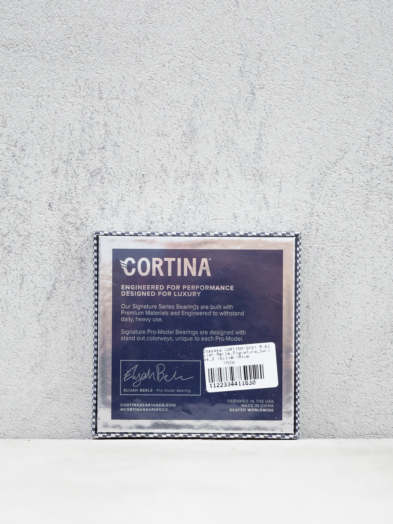 Cortina Elijah Berle Signature Series 2 Kugellager (silver/blue)