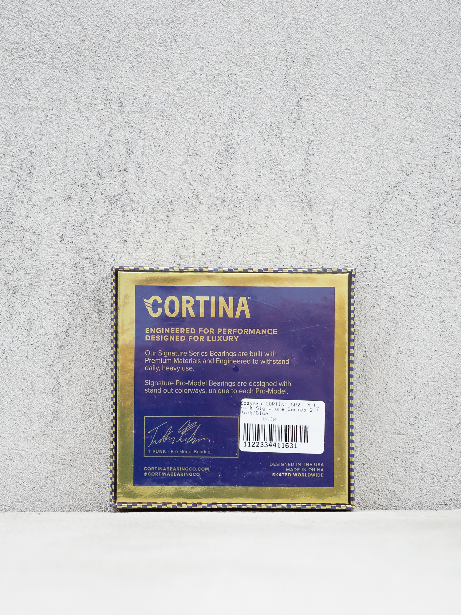 Cortina T Funk Signature Series 2 Kugellager (pink/blue)