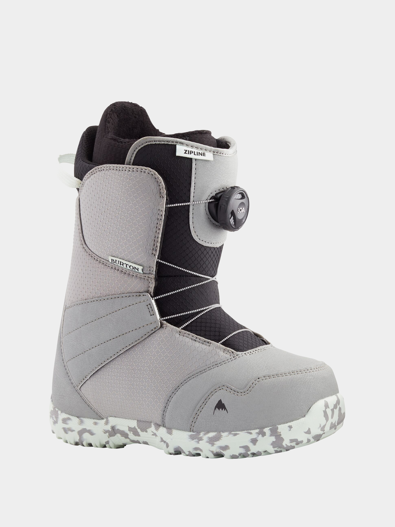 Burton Zipline Boa JR Snowboard boots (gray/neo mint)