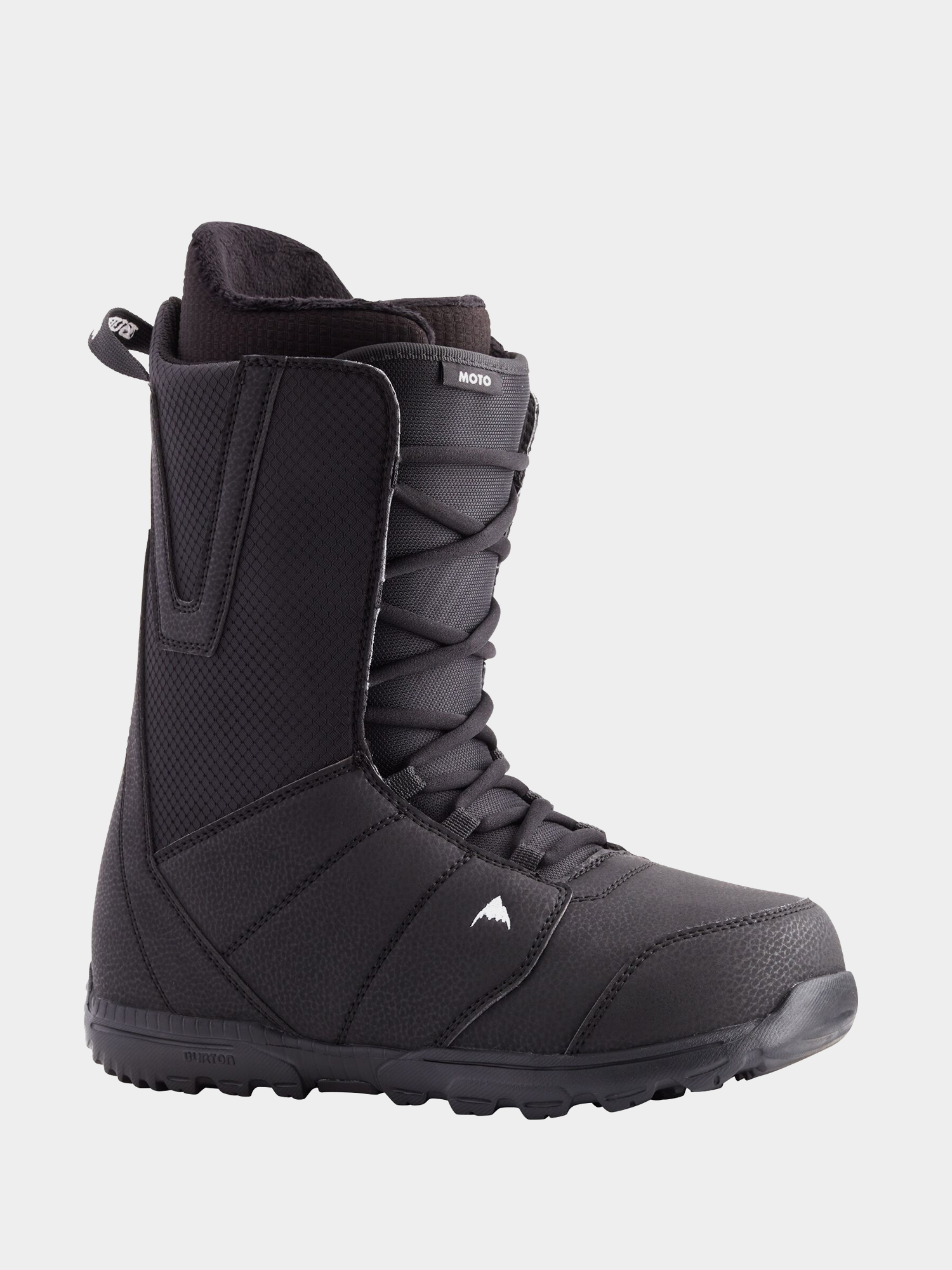 Mens Burton Moto Lace Snowboard boots (black)