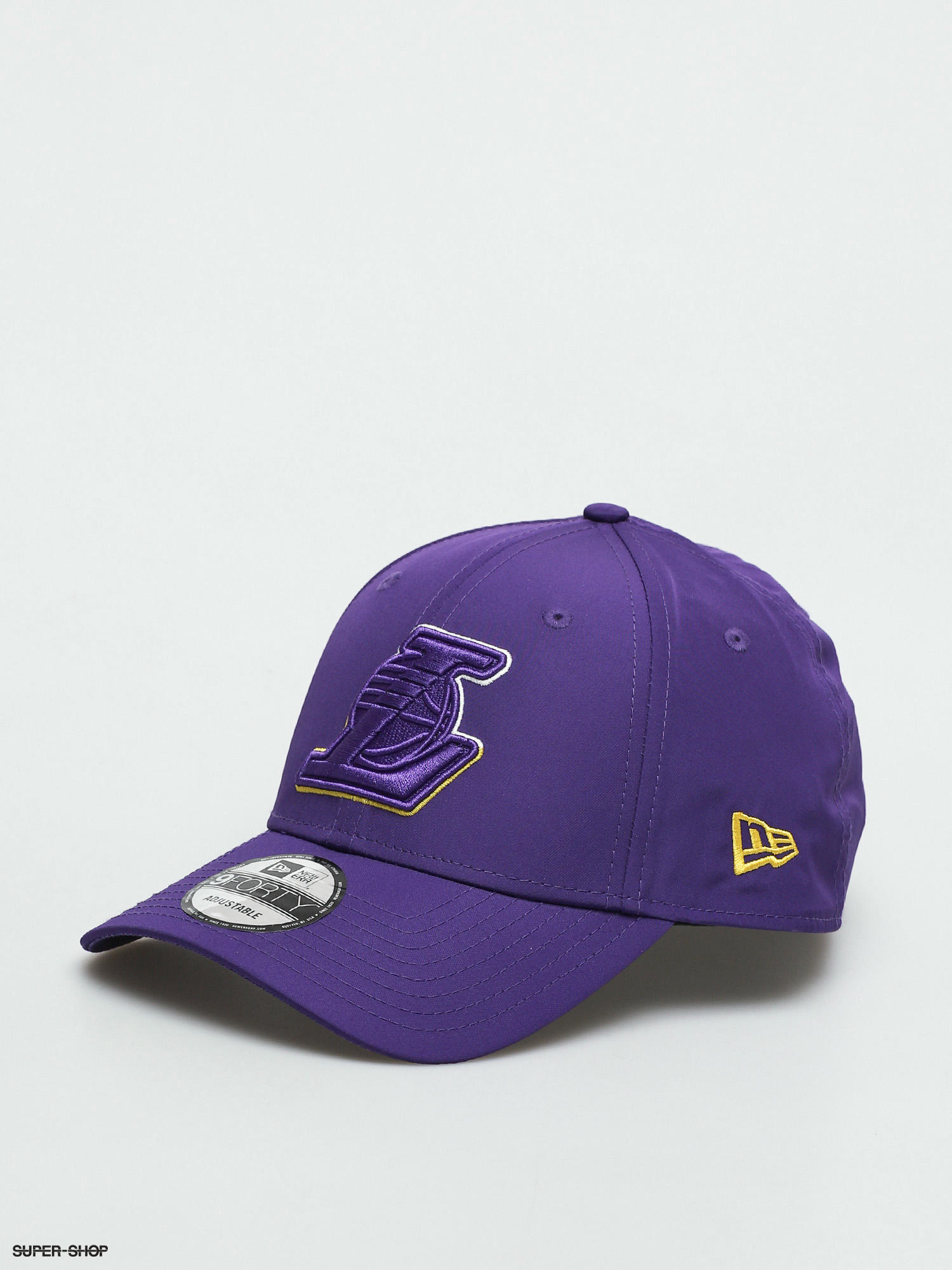 Lids Los Angeles Lakers New Era Active 9FORTY Snapback Hat - Gray/Purple