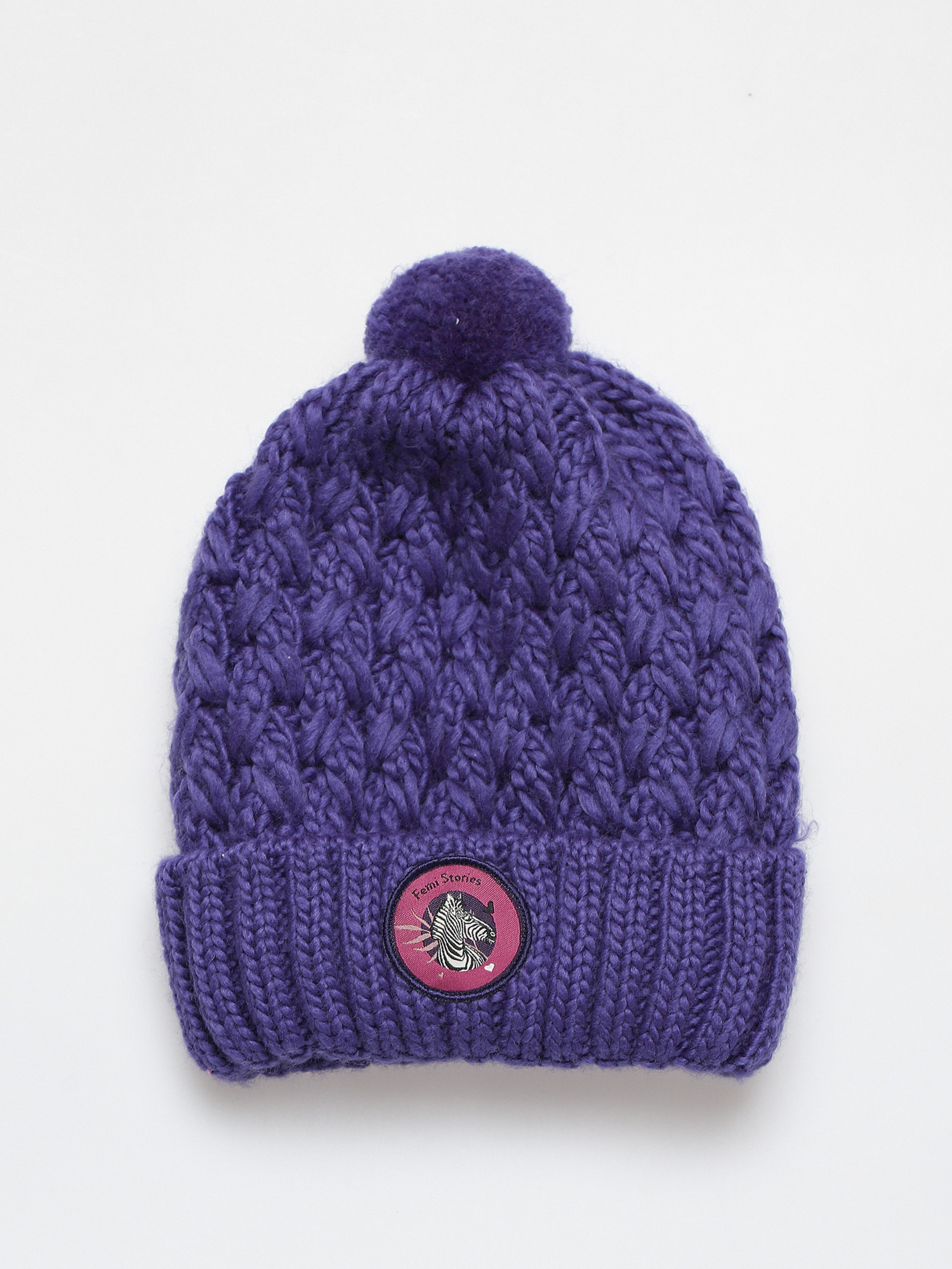 Femi Stories Angel Beanie Wmn (prpl)