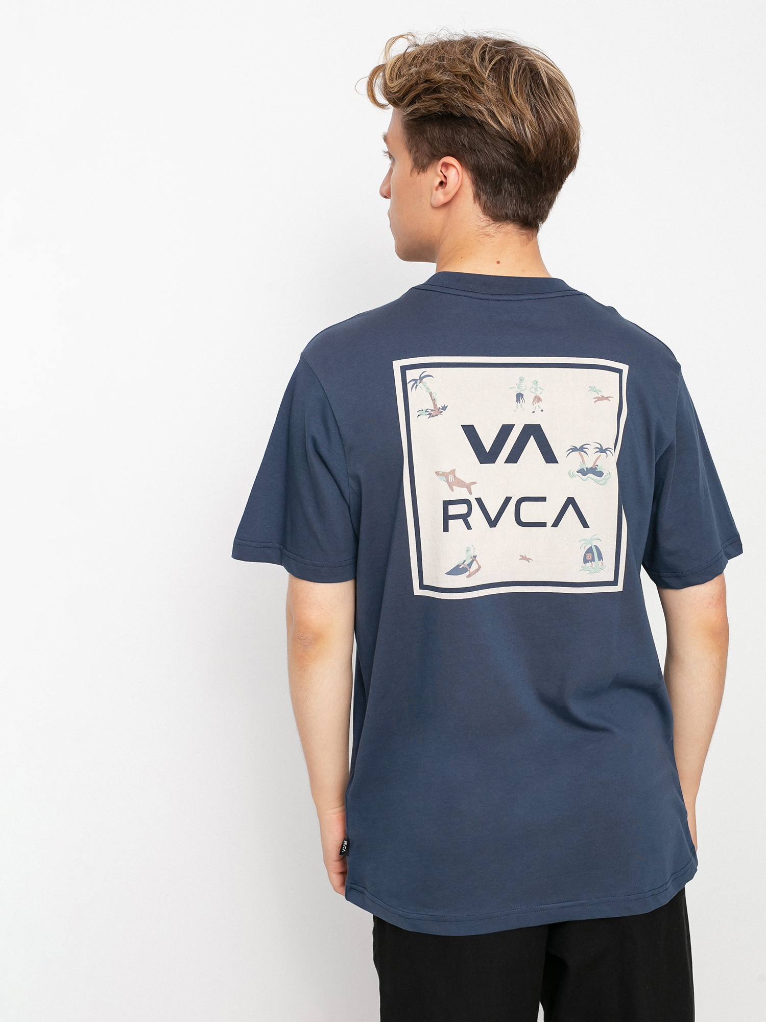 RVCA Va All The Ways Mult T-shirt (moody blue)