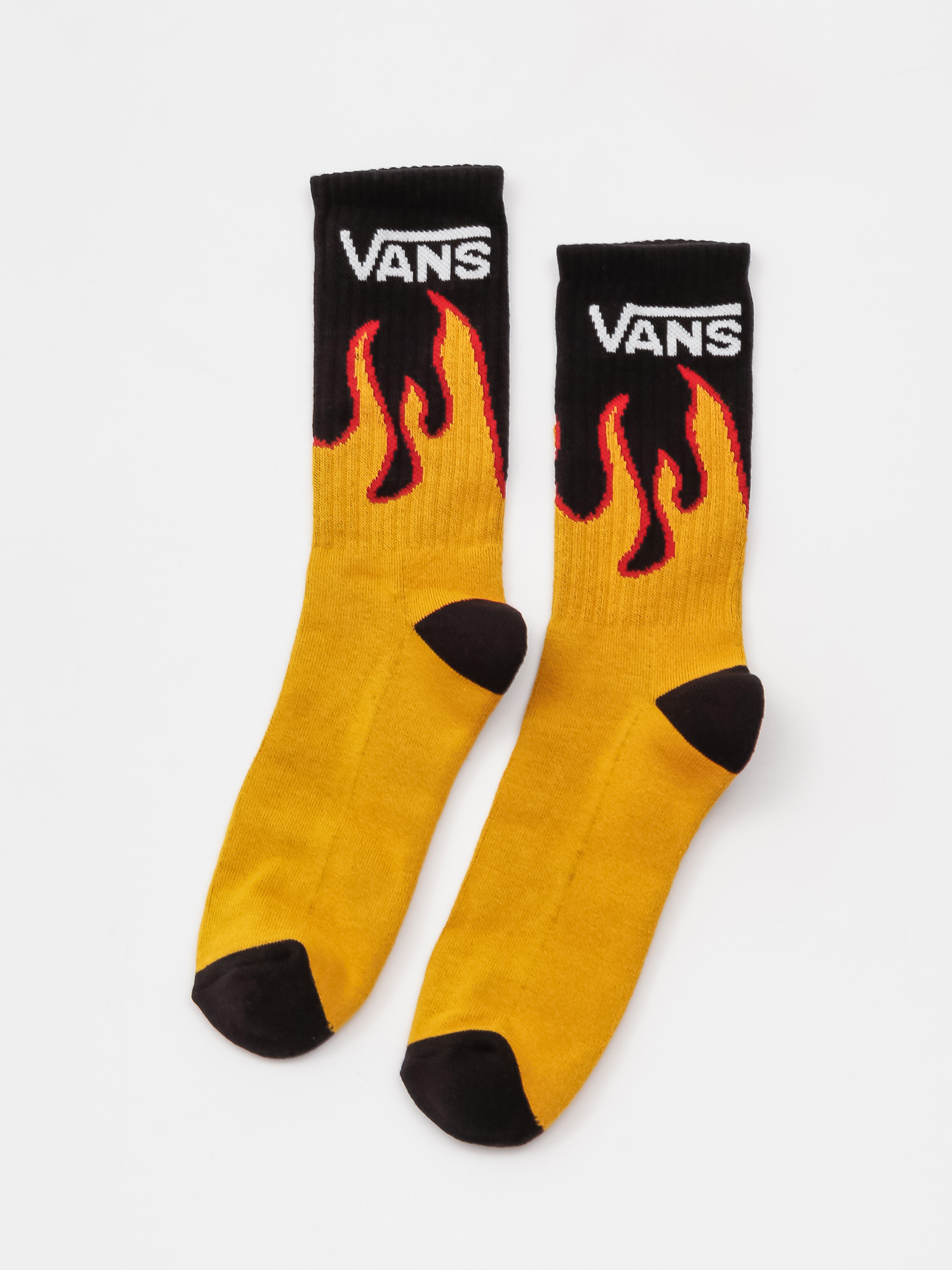 flame socks with vans