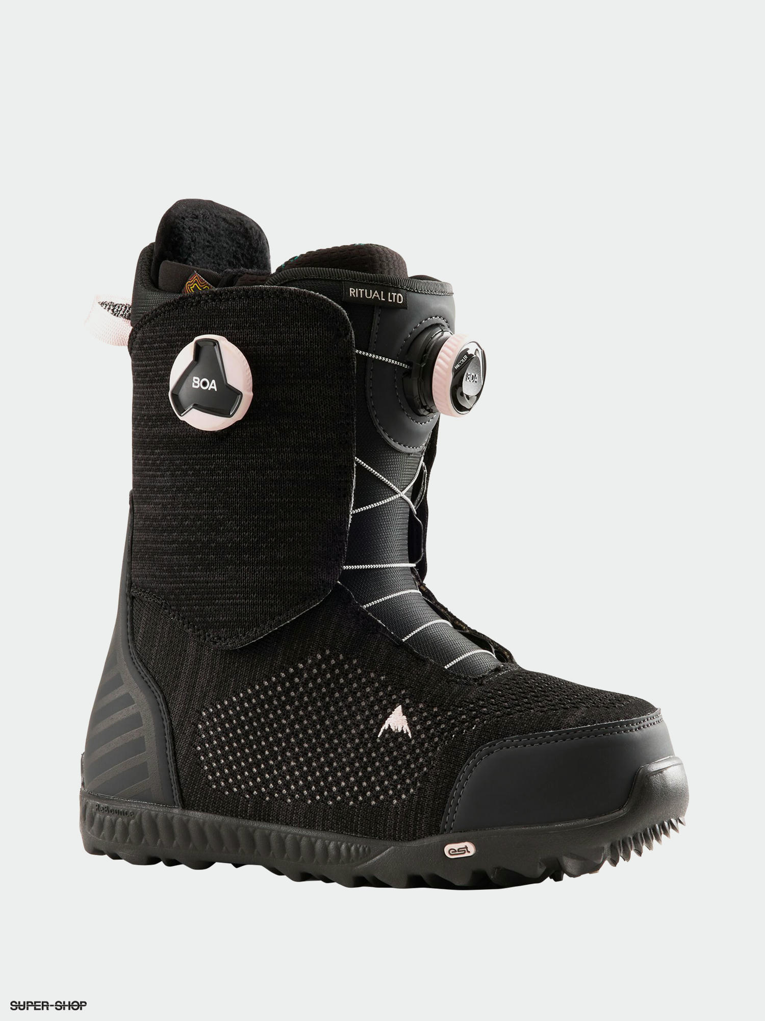 Burton Ritual Ltd Boa Snowboard boots Wmn dark gray pink