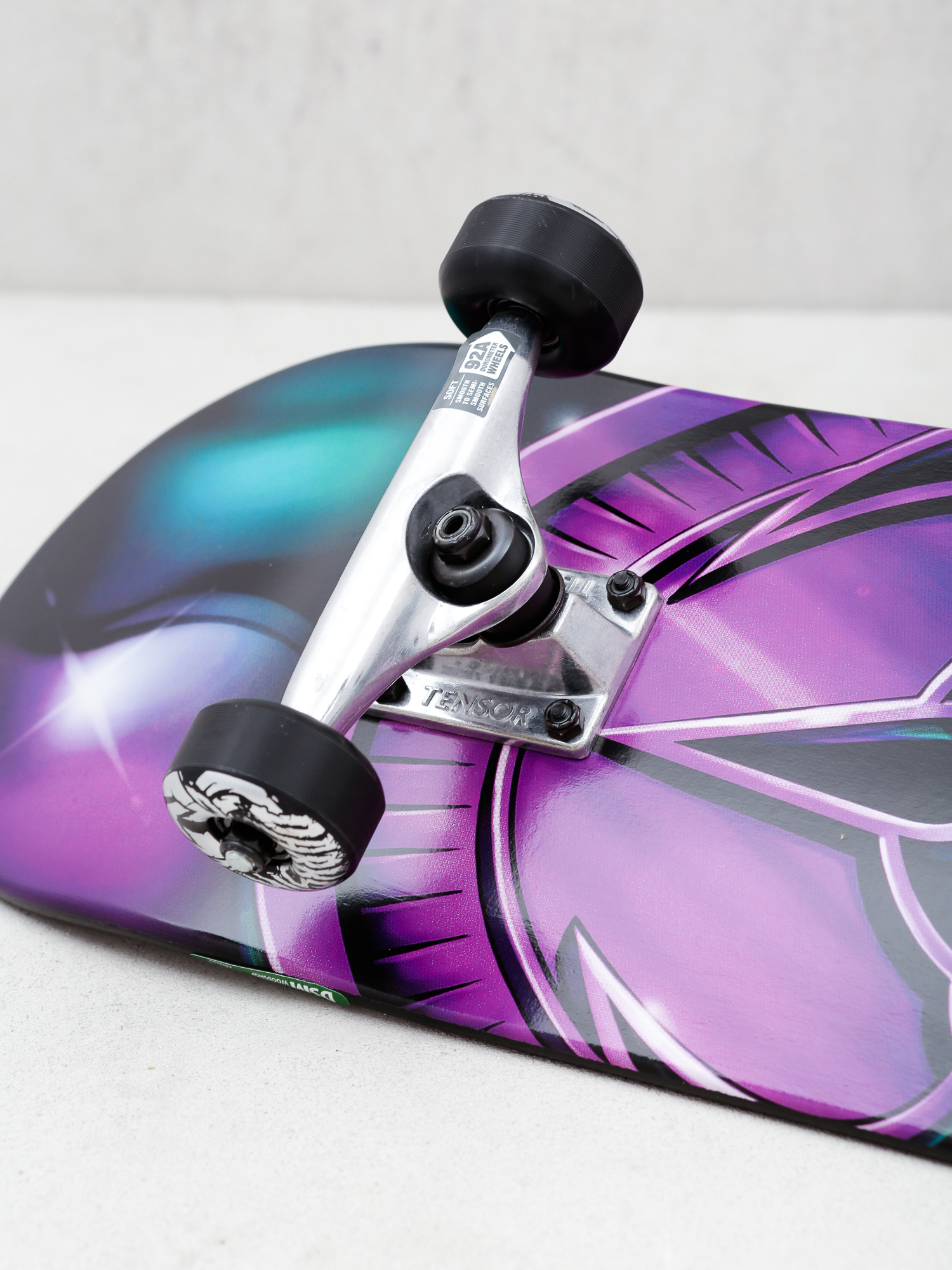 Darkstar Anodize Skateboard (aqua/purple)