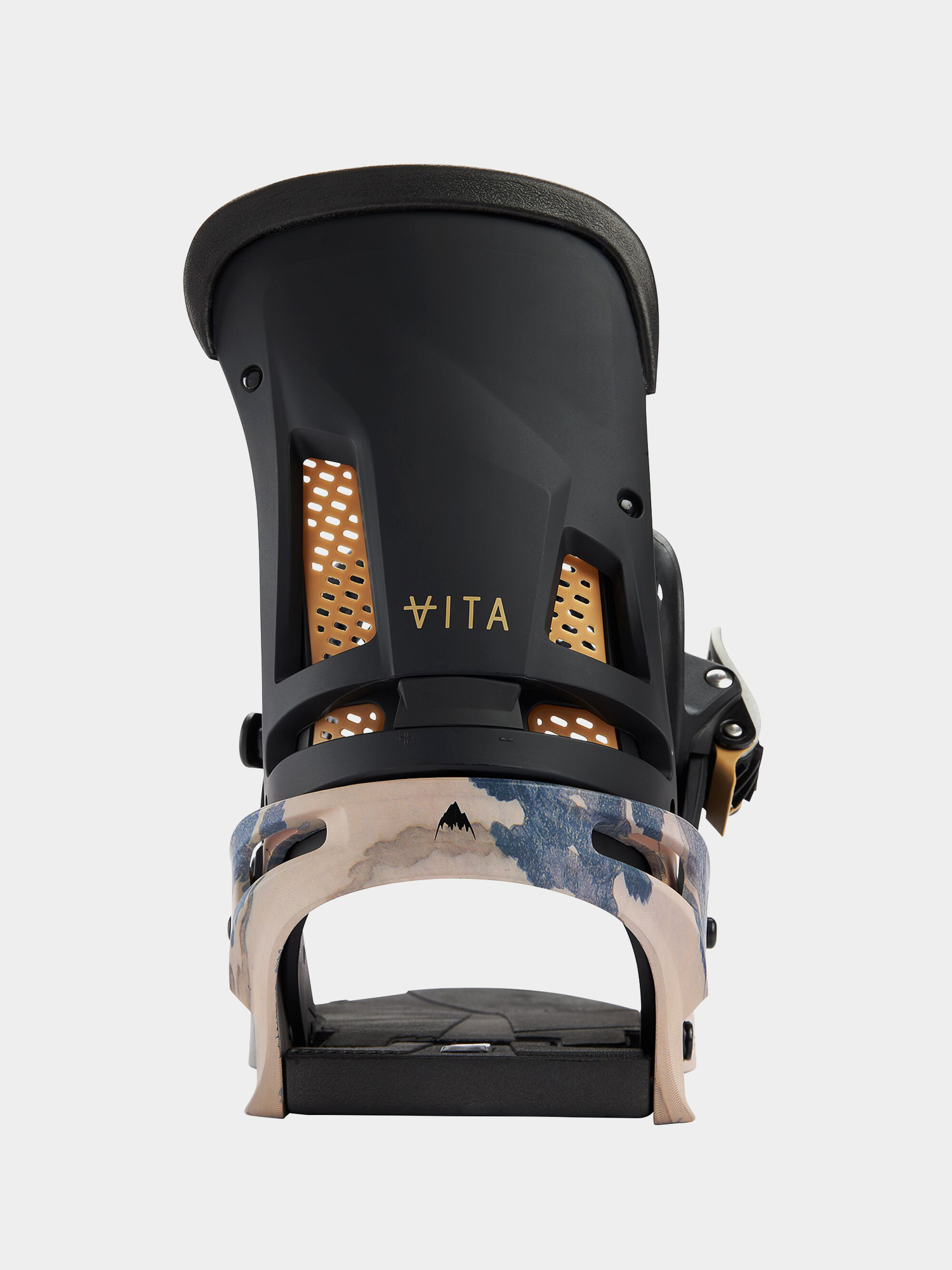 Mens Burton Malavita Reflex Snowboard bindings (dark gray/print)