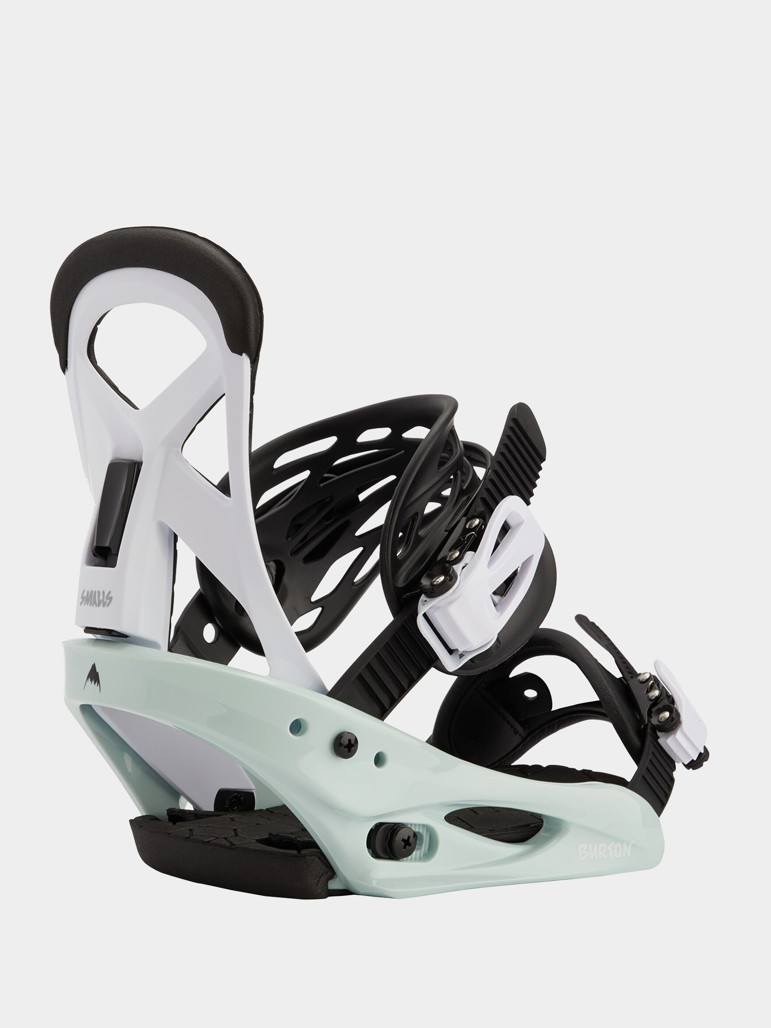 Burton Smalls Snowboard bindings (neo mint/white)