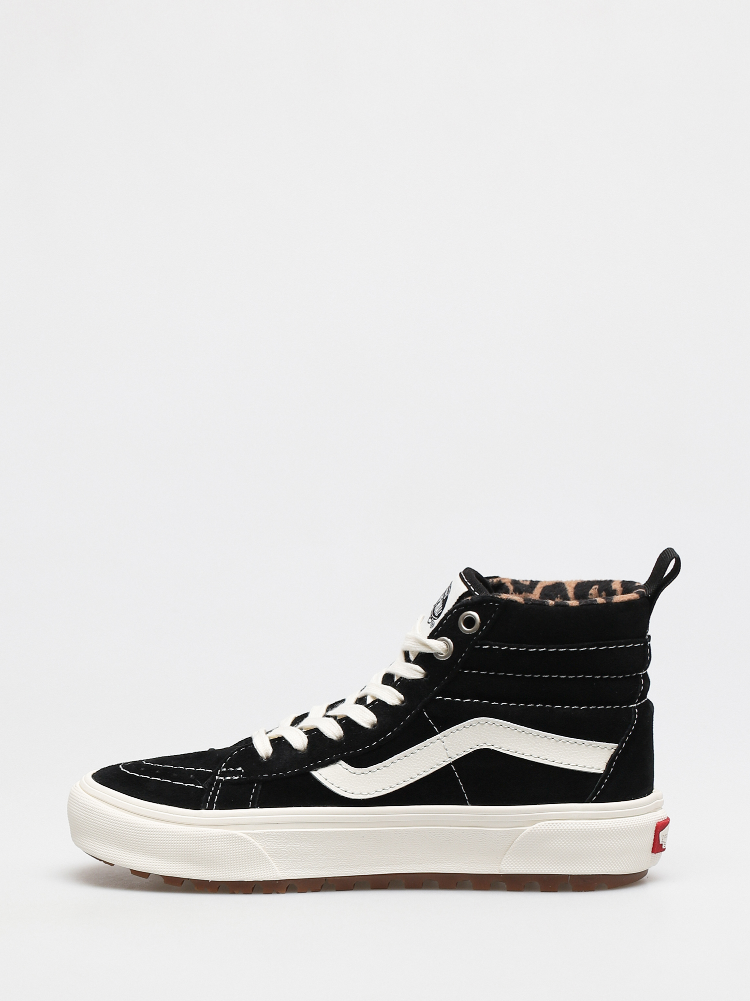 Vans Sk8 Hi MTE 1 Shoes (suede/black/leopard)