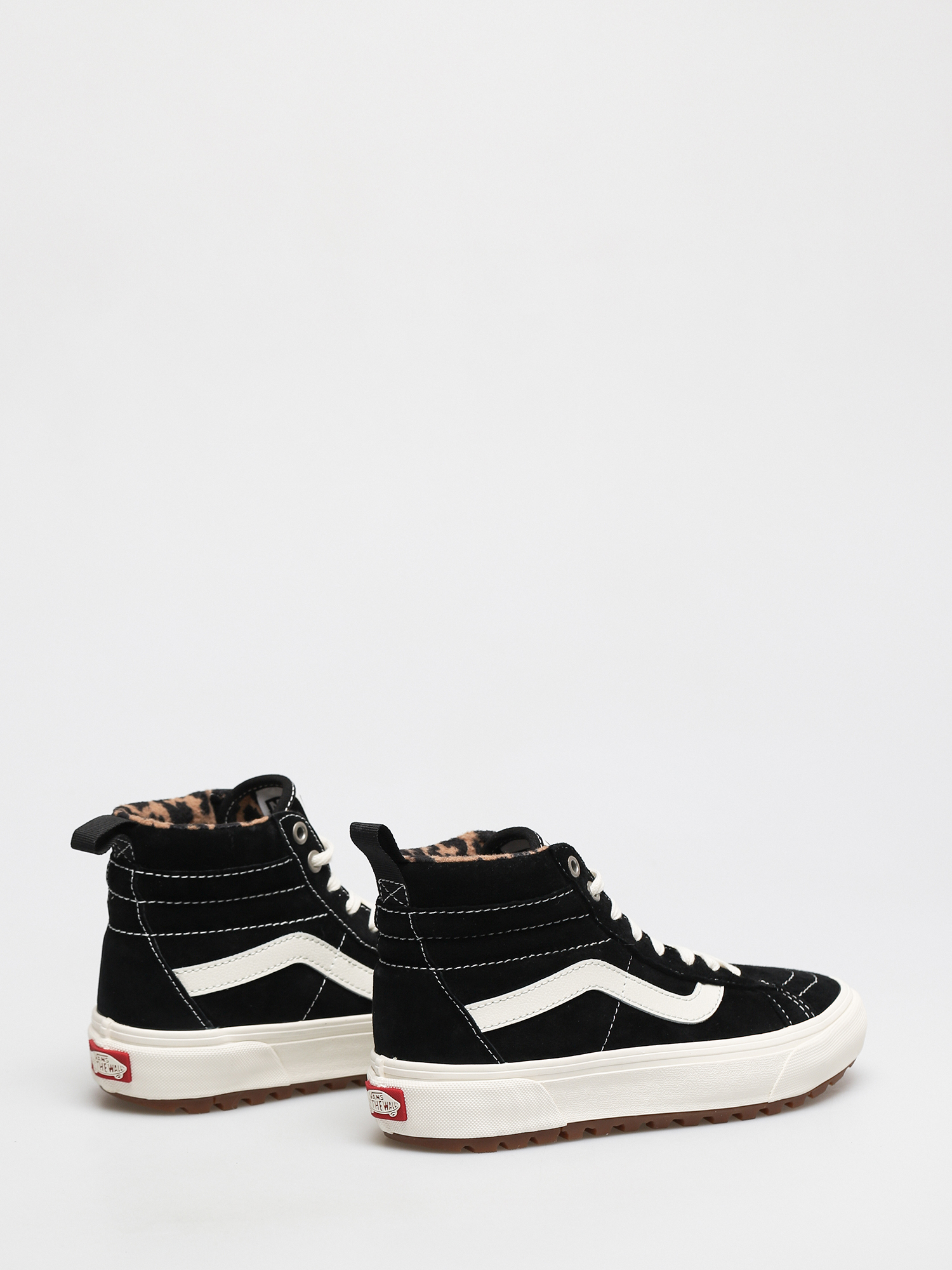 Vans Sk8 Hi MTE 1 Shoes (suede/black/leopard)