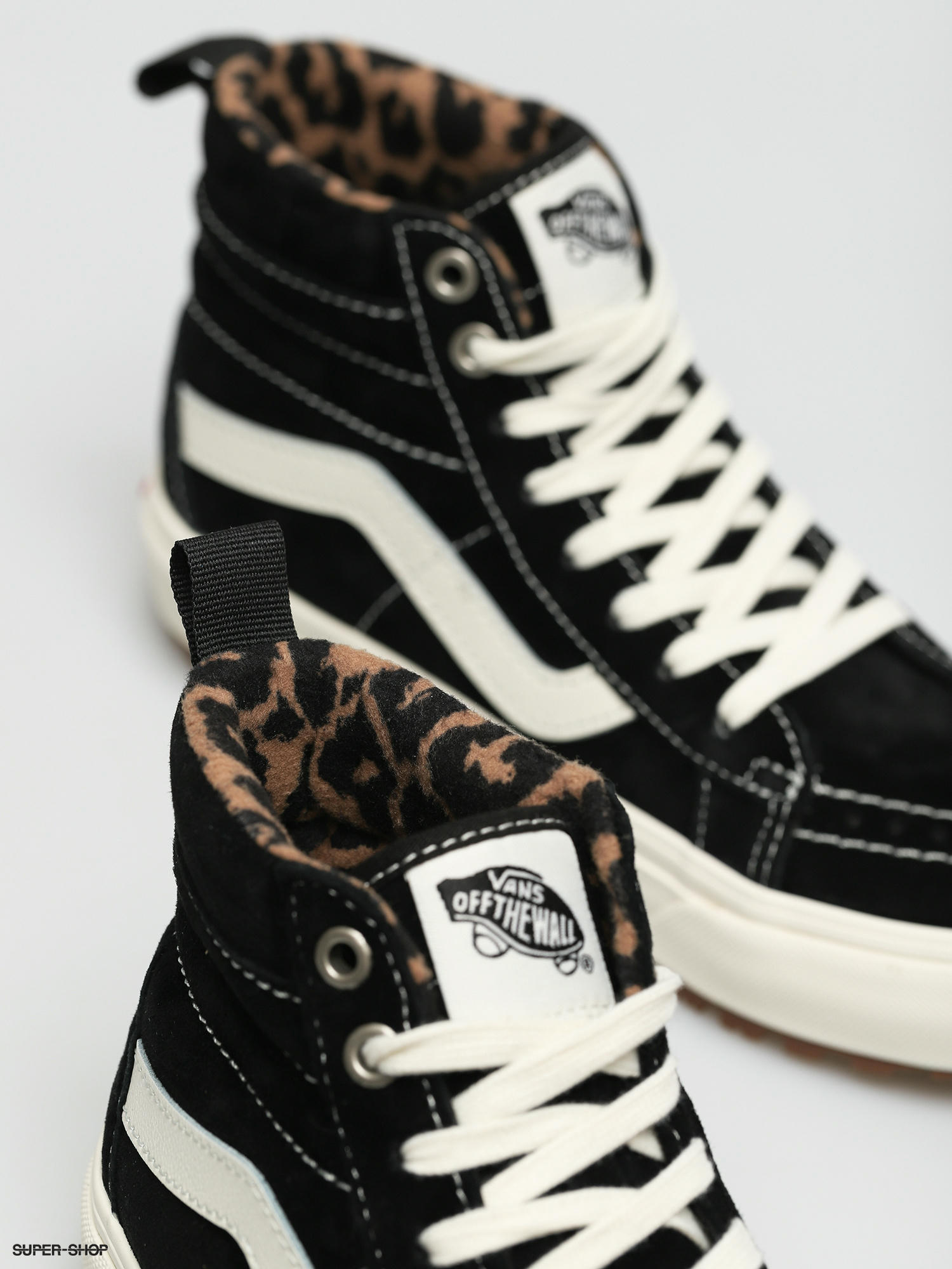 Leopard print vans sk8 hot sale hi