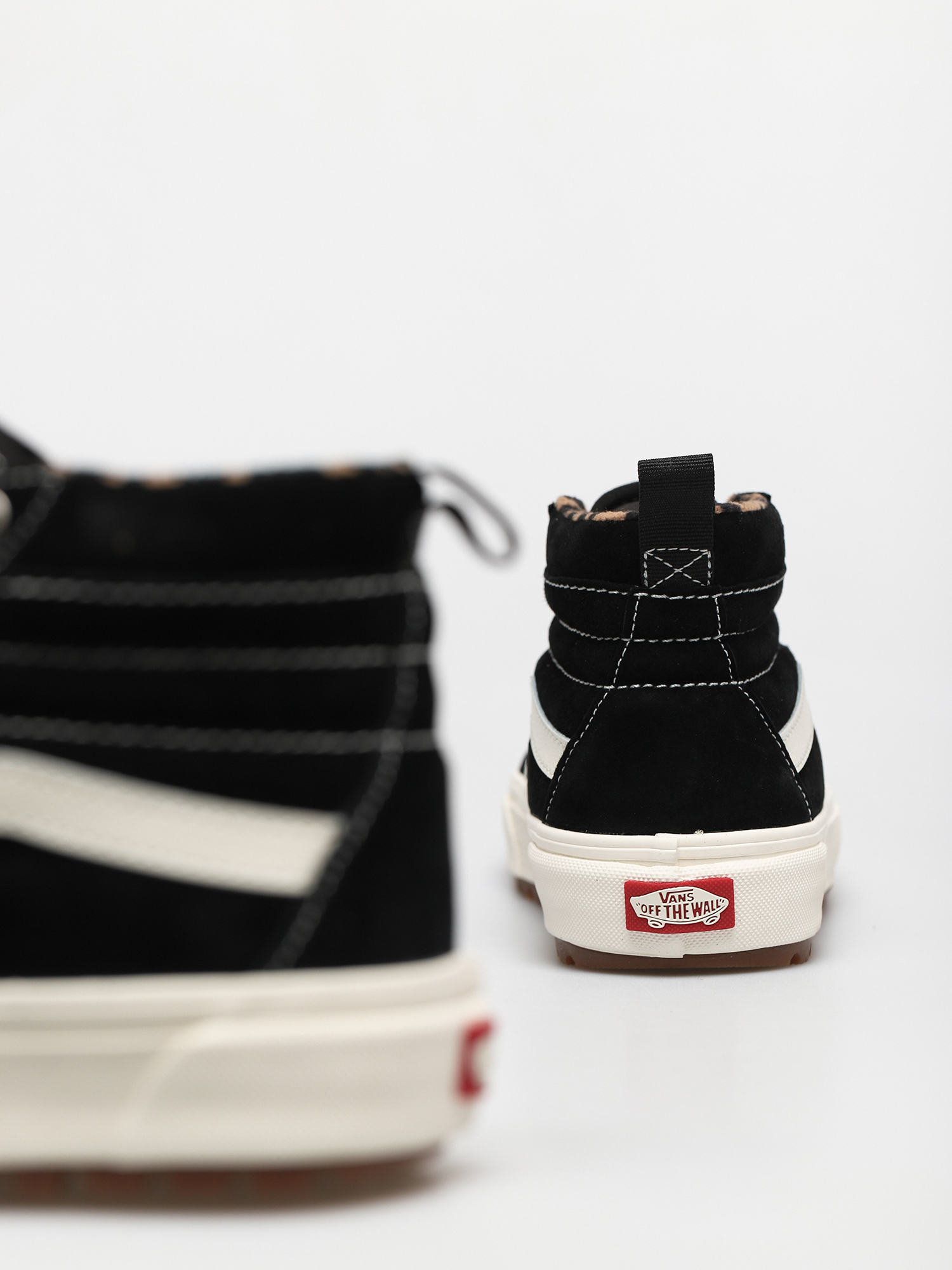 Vans Sk8 Hi MTE 1 Shoes (suede/black/leopard)