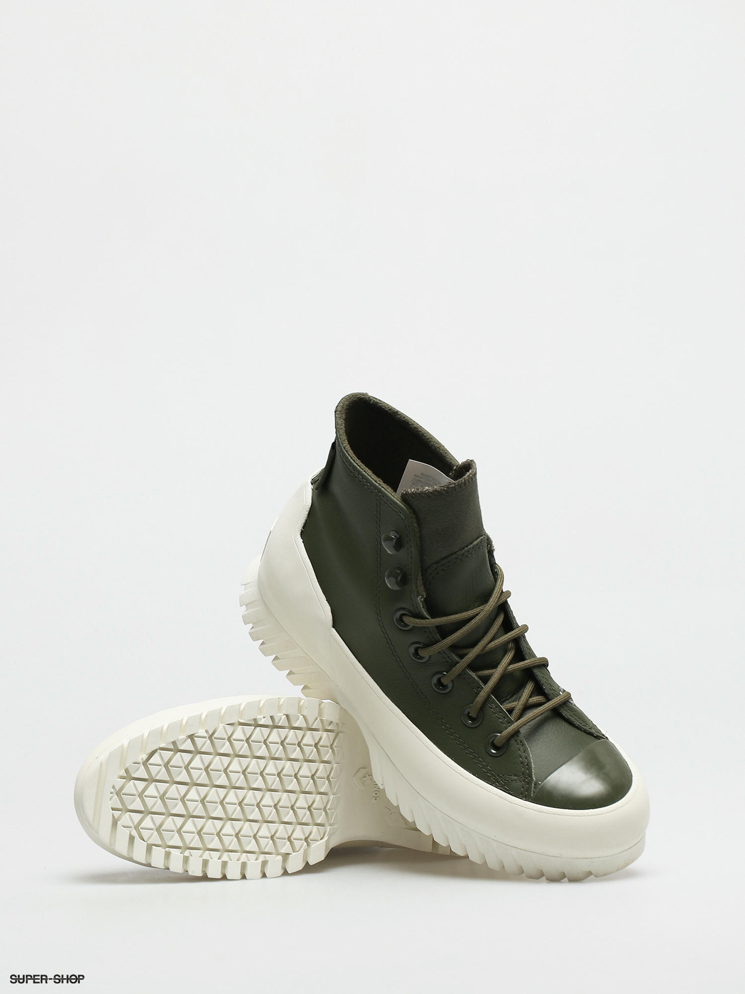 olive lugged converse