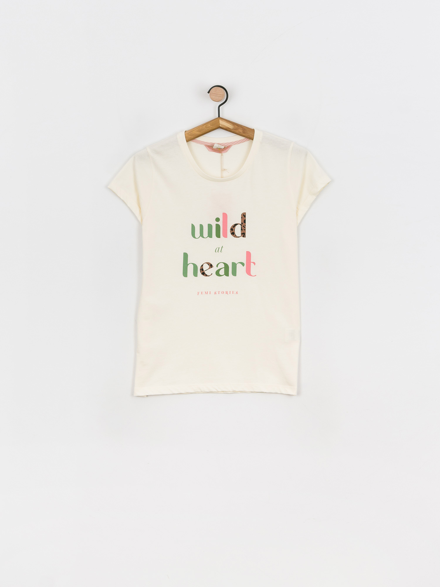 Femi Stories Meno T-shirt Wmn (ecr)