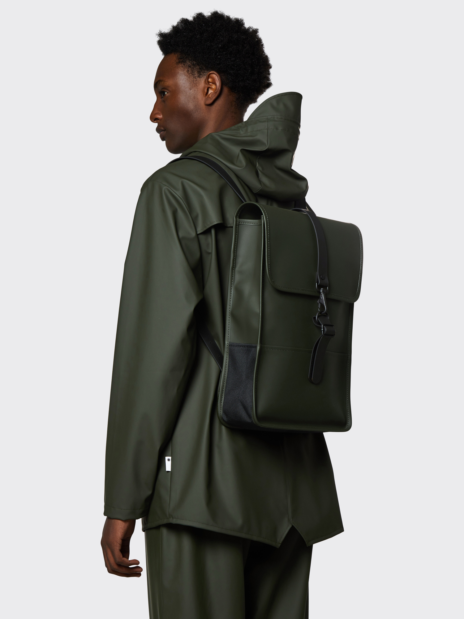 rains mini backpack green