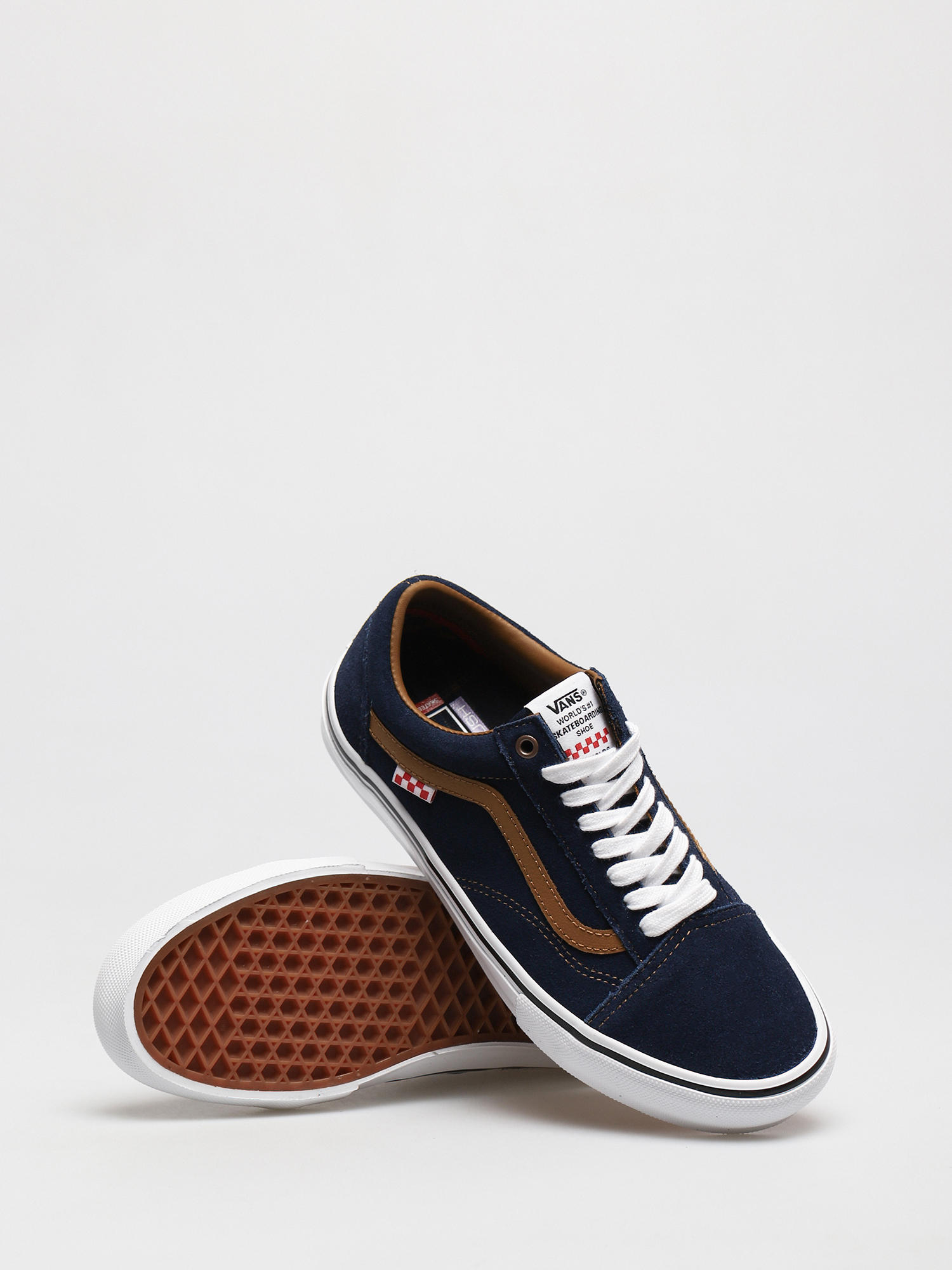Vans Skate Old Skool Shoes (reynolds/nvy/golden brw)