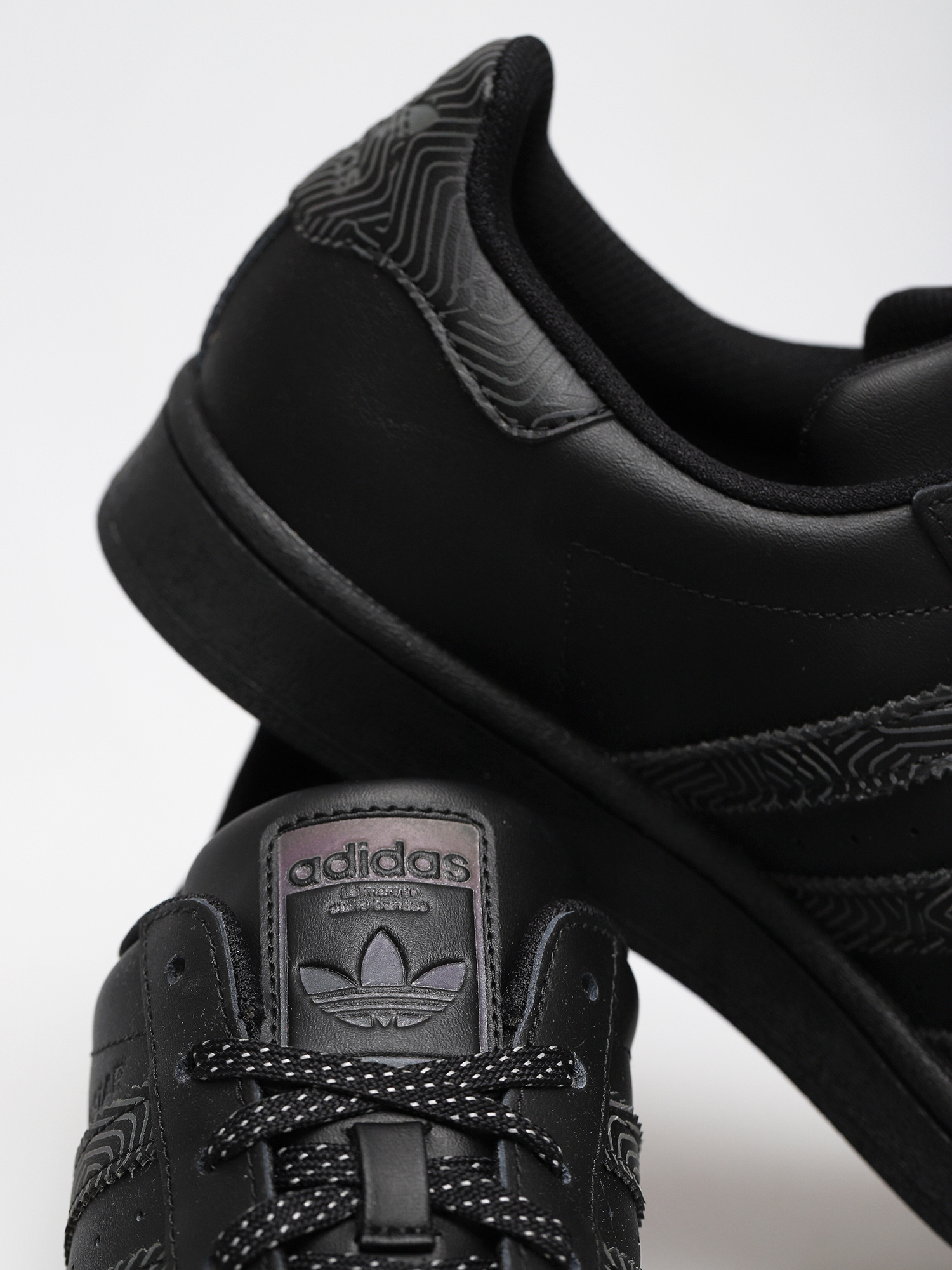 adidas Originals Superstar Schuhe (cblack/cblack/cblack)