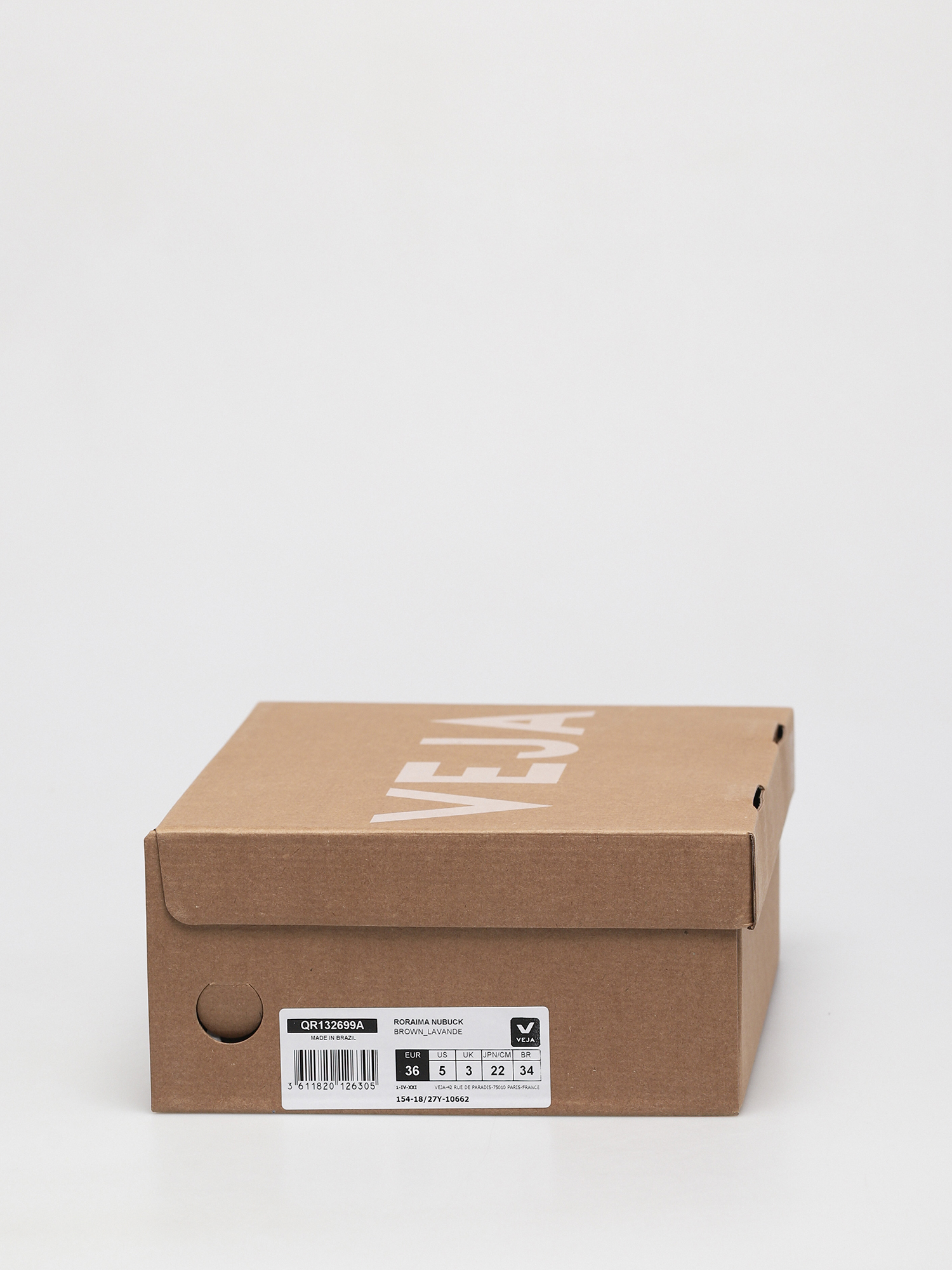 Veja Roraima Schuhe Wmn (nubuck brown lavande)