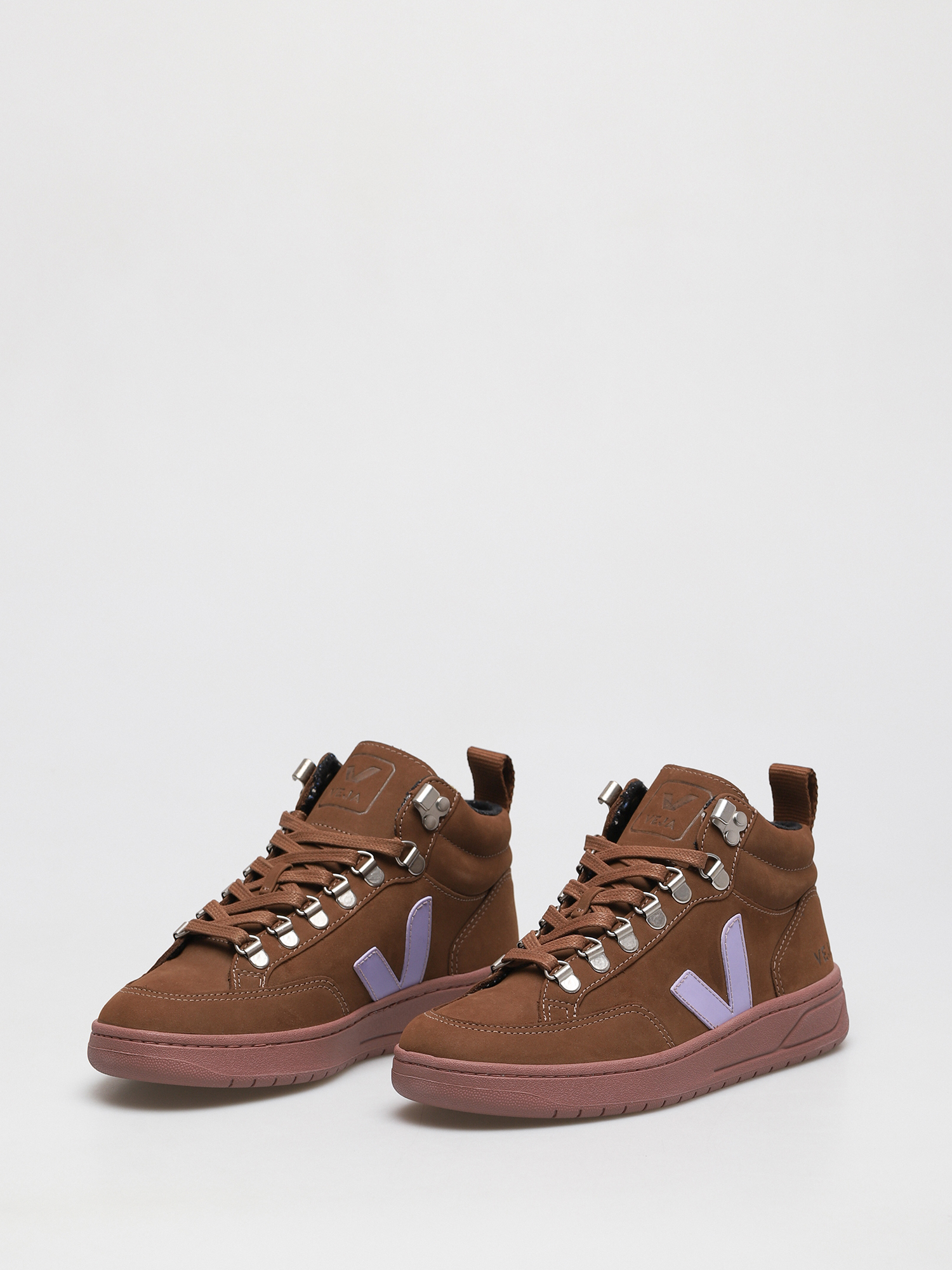 Veja Roraima Schuhe Wmn (nubuck brown lavande)
