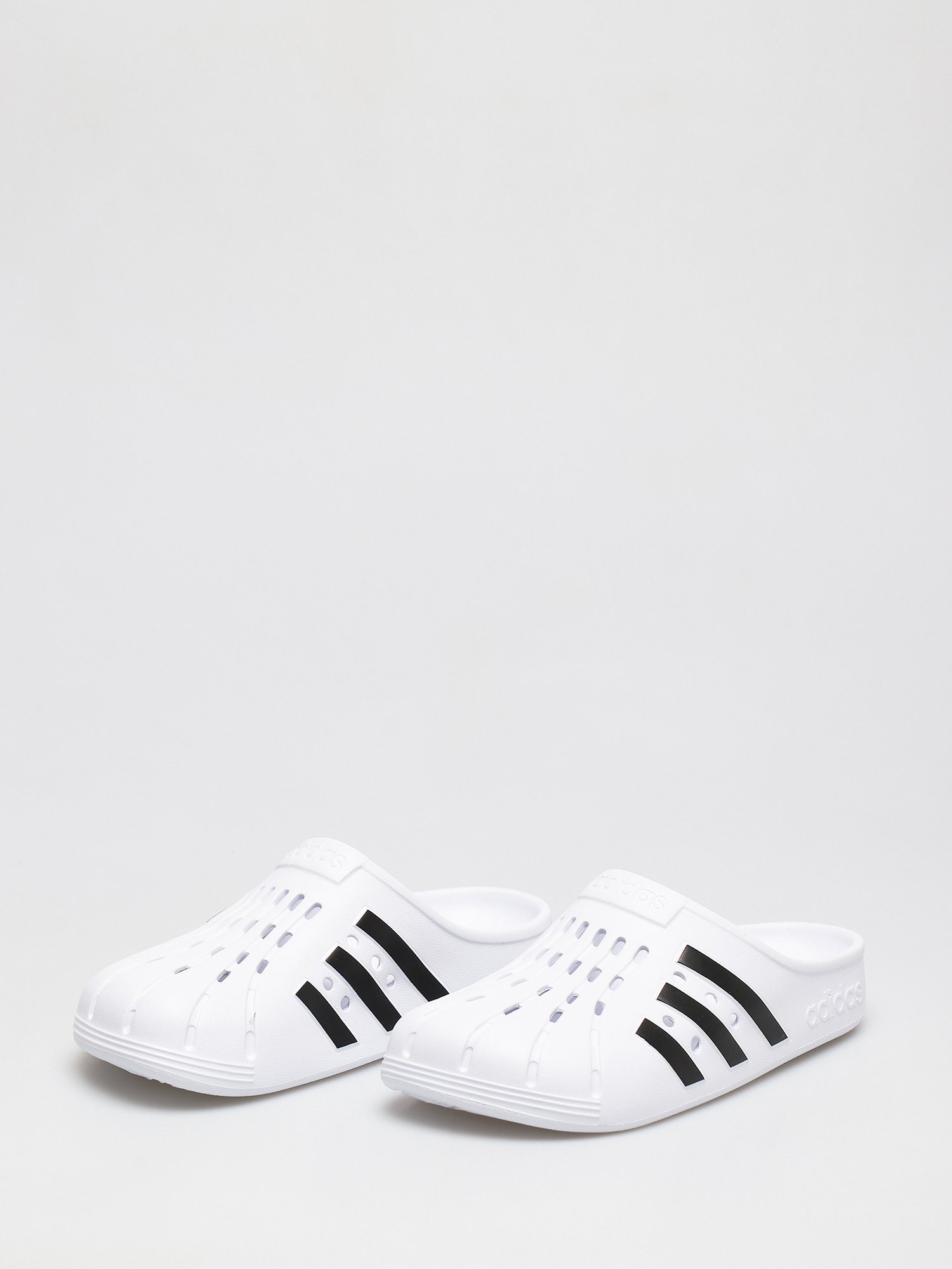 adidas Originals Adilette Clog Flip-flops (ftwwht/cblack/ftwwht)