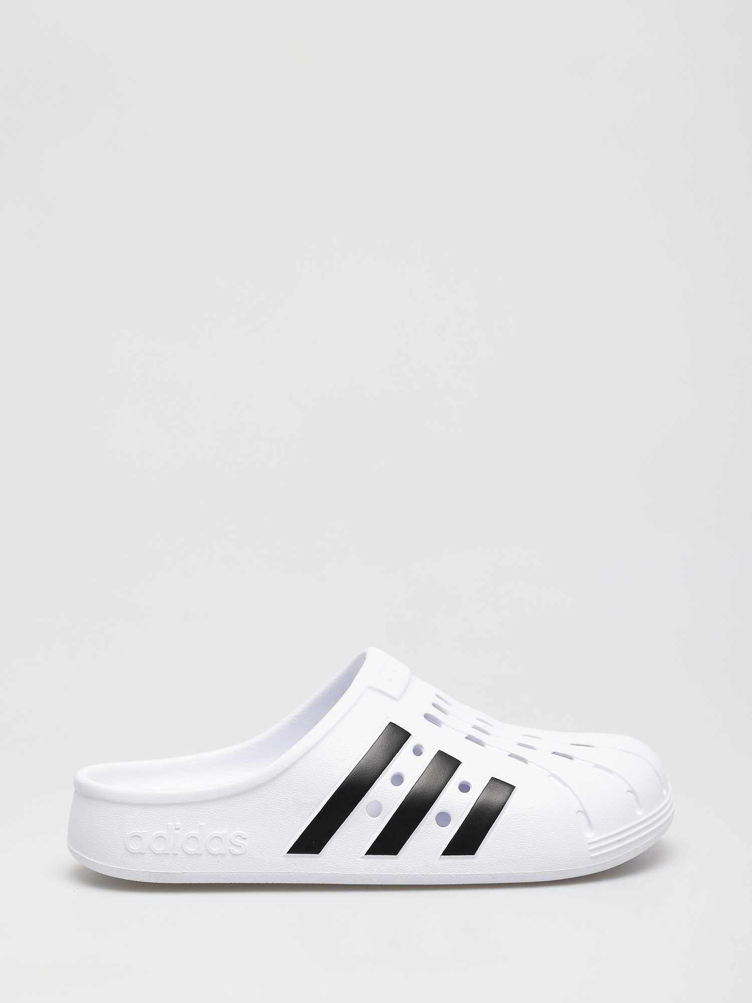 adidas Originals Adilette Clog Flip-flops (ftwwht/cblack/ftwwht)