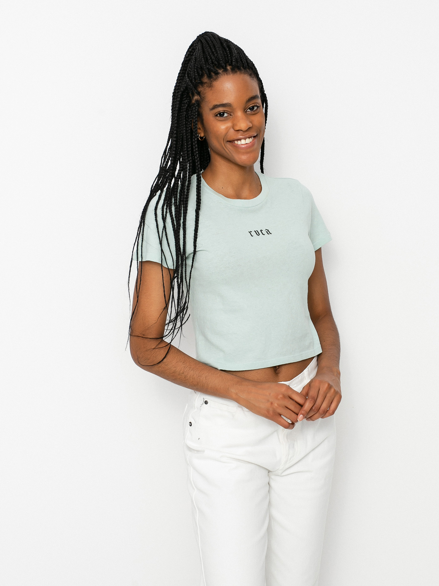 RVCA Benj Snakes T-Shirt Wmn (haze blue)