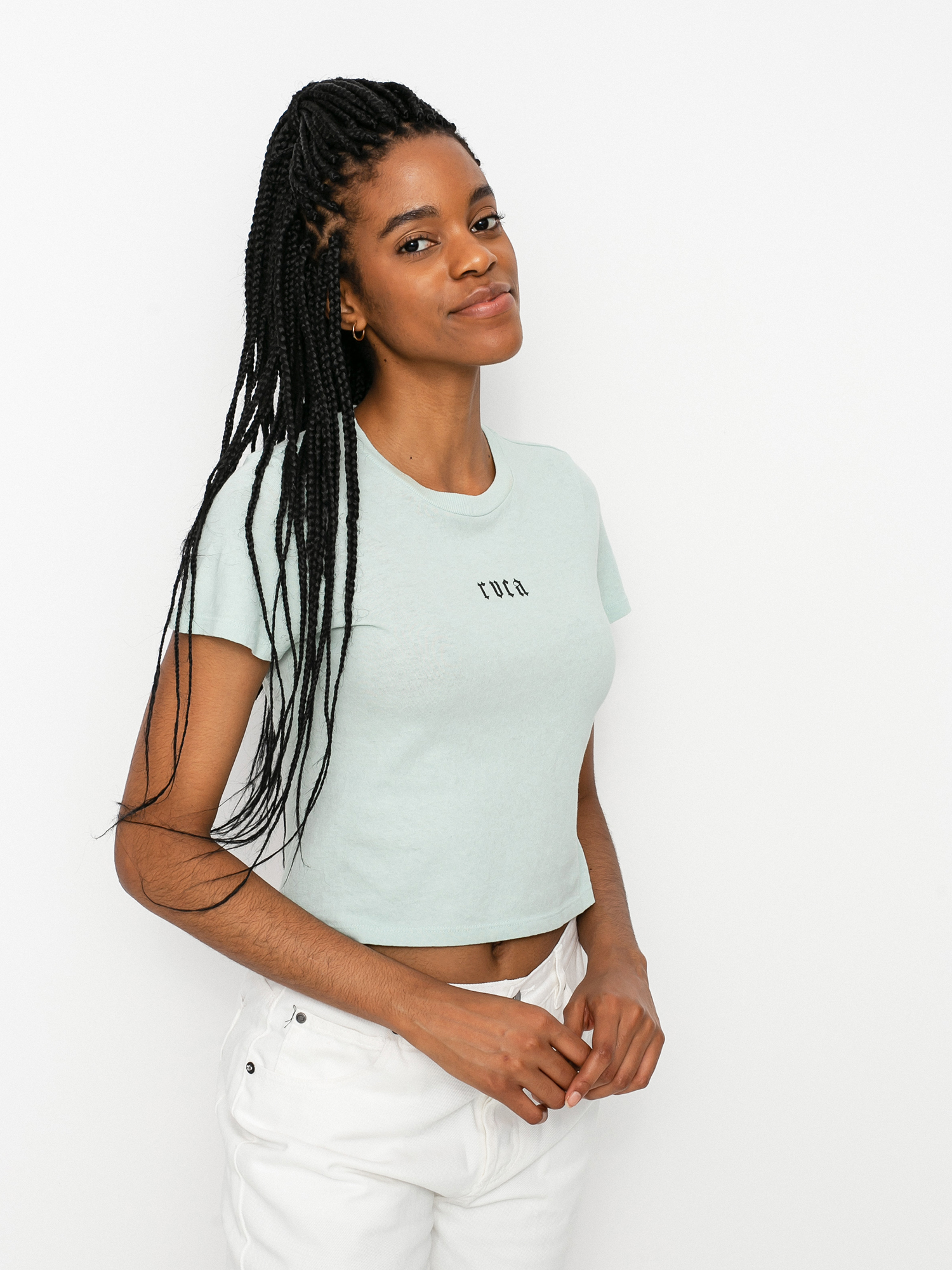 RVCA Benj Snakes T-shirt Wmn (haze blue)
