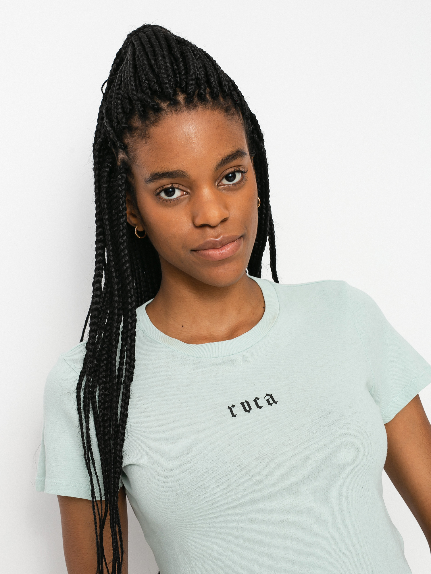 RVCA Benj Snakes T-shirt Wmn (haze blue)