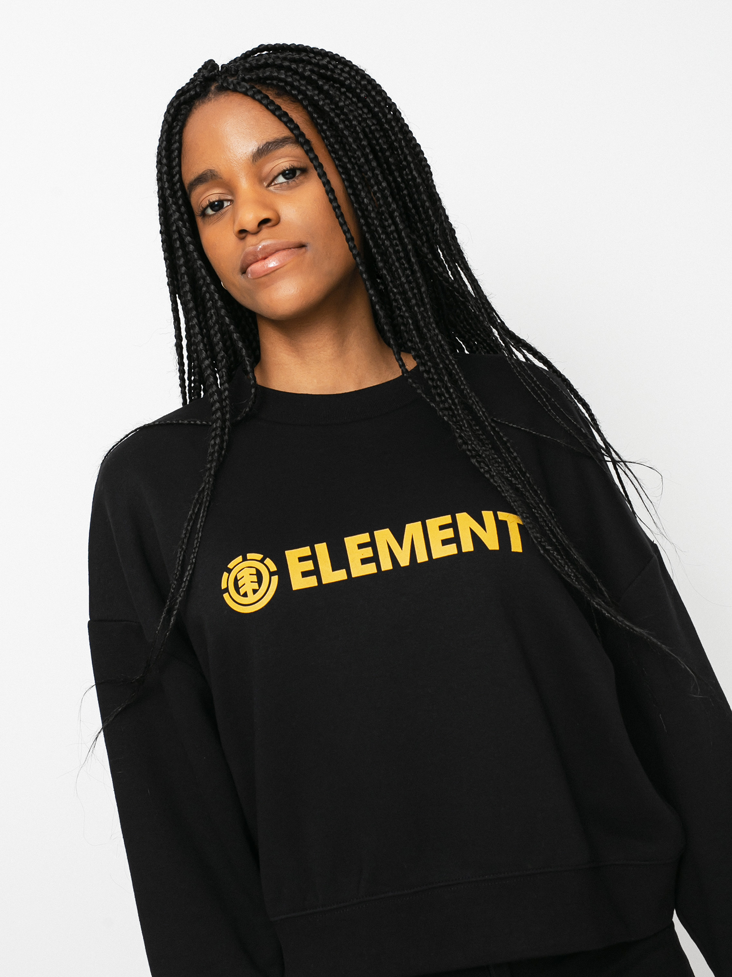 Element Logic Crew Sweatshirt Wmn (flint black)