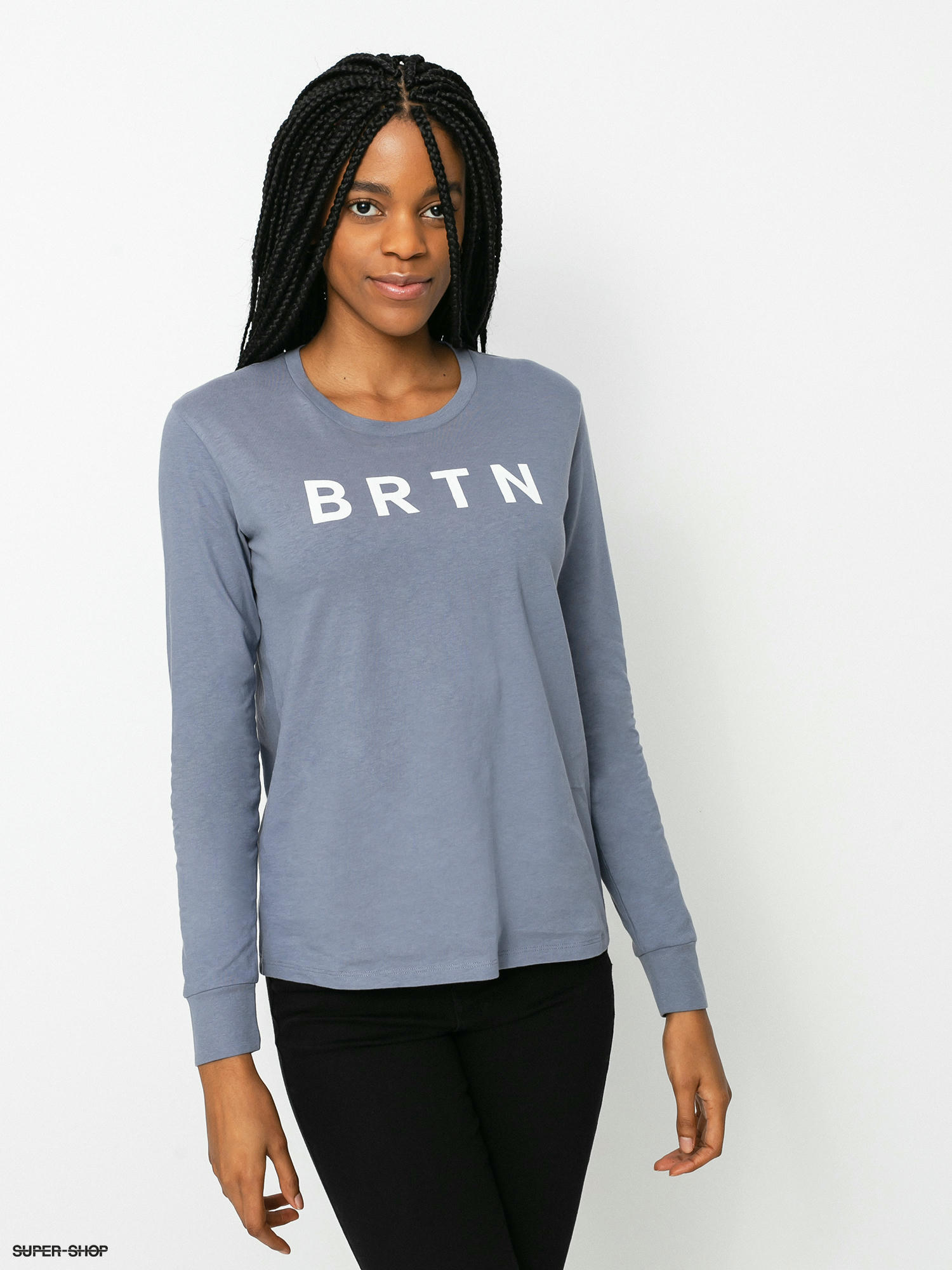 Burton BRTN Longsleeve Wmn folkstone gray