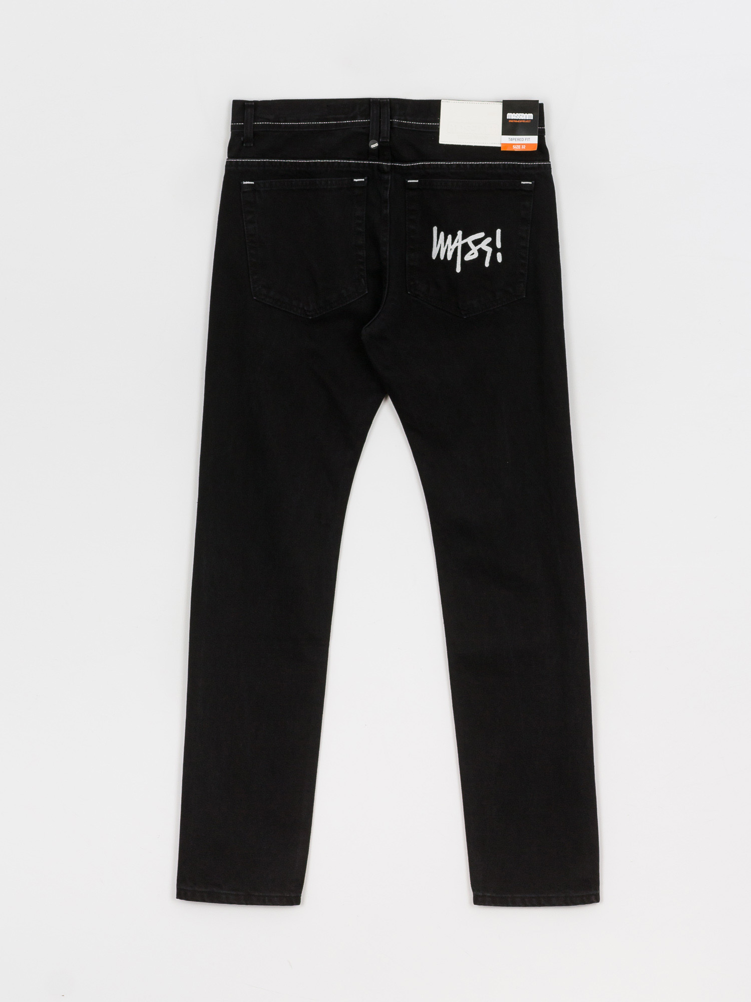 MassDnm Pants Signature (black rinse)