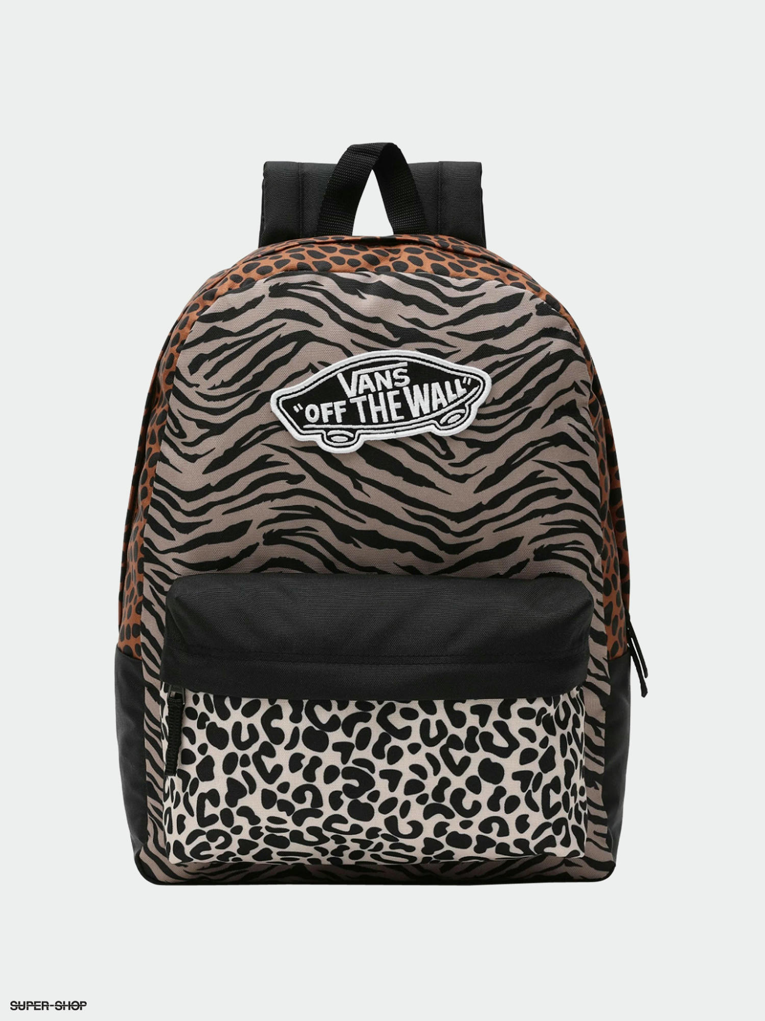 vans cheetah print backpack