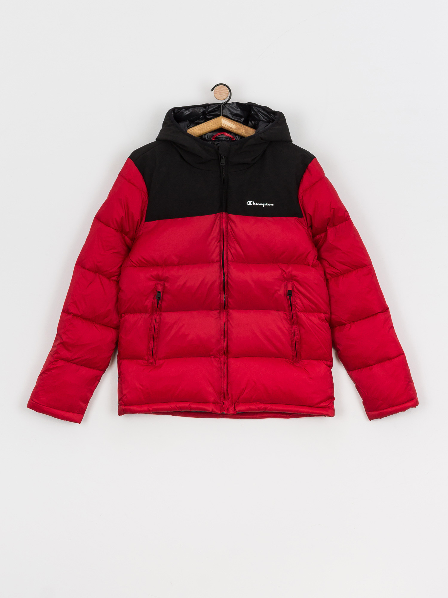 Champion Legacy Hooded Jacket 216652 Jacke (htr/nbk)