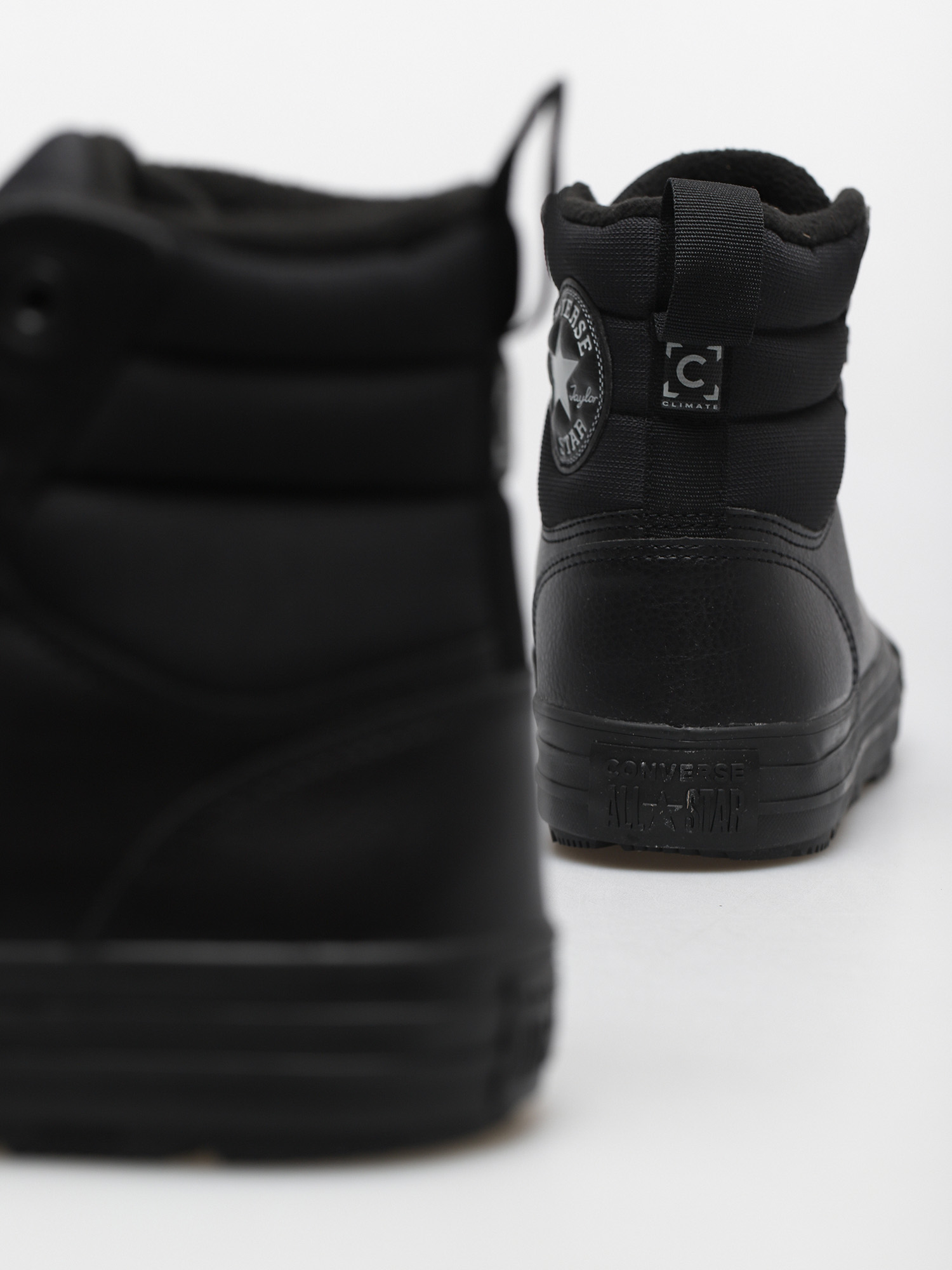 Converse Chuck Taylor All Star Berkshire Boot Shoes (black/black)