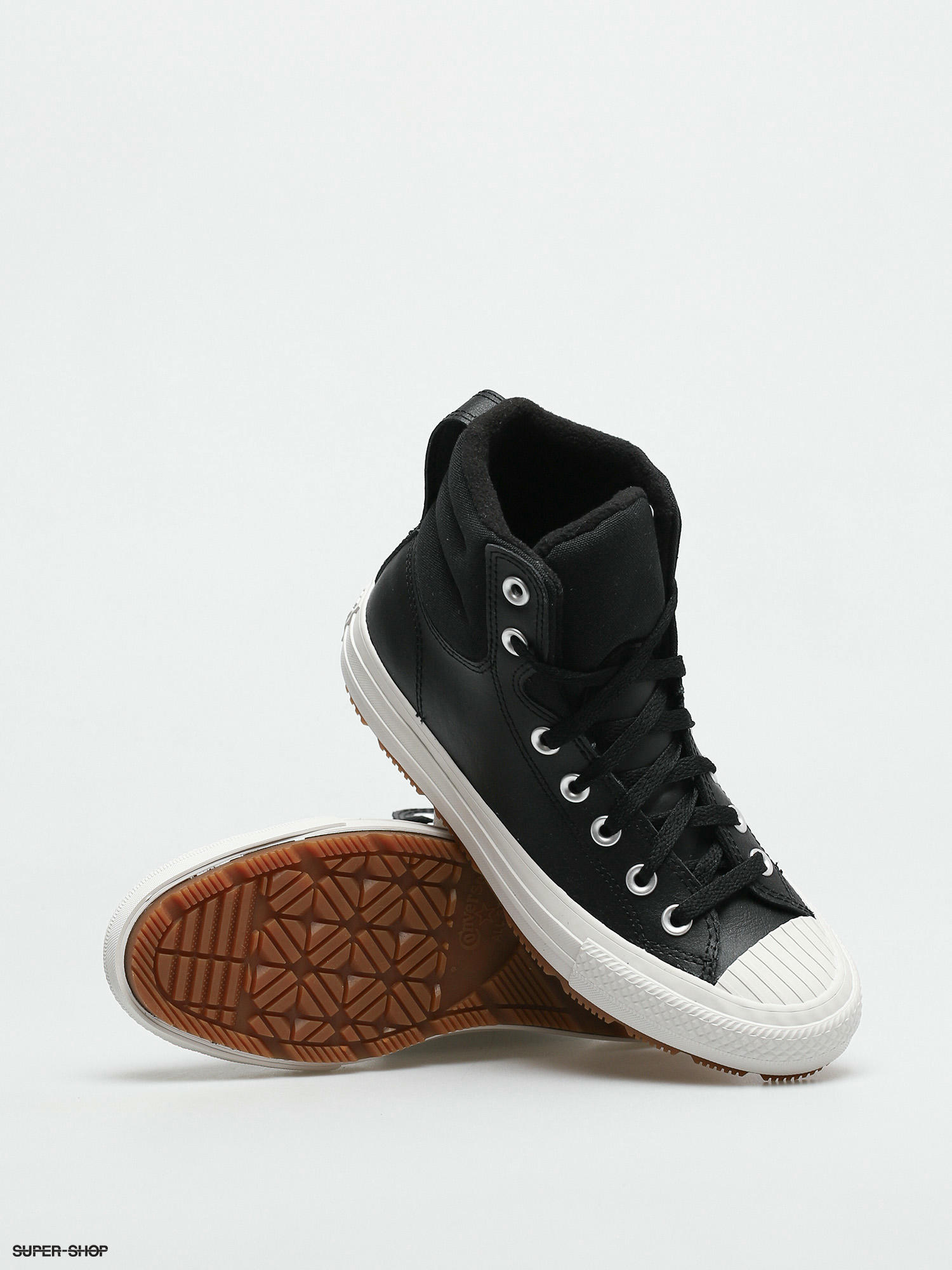 converse all star black boots