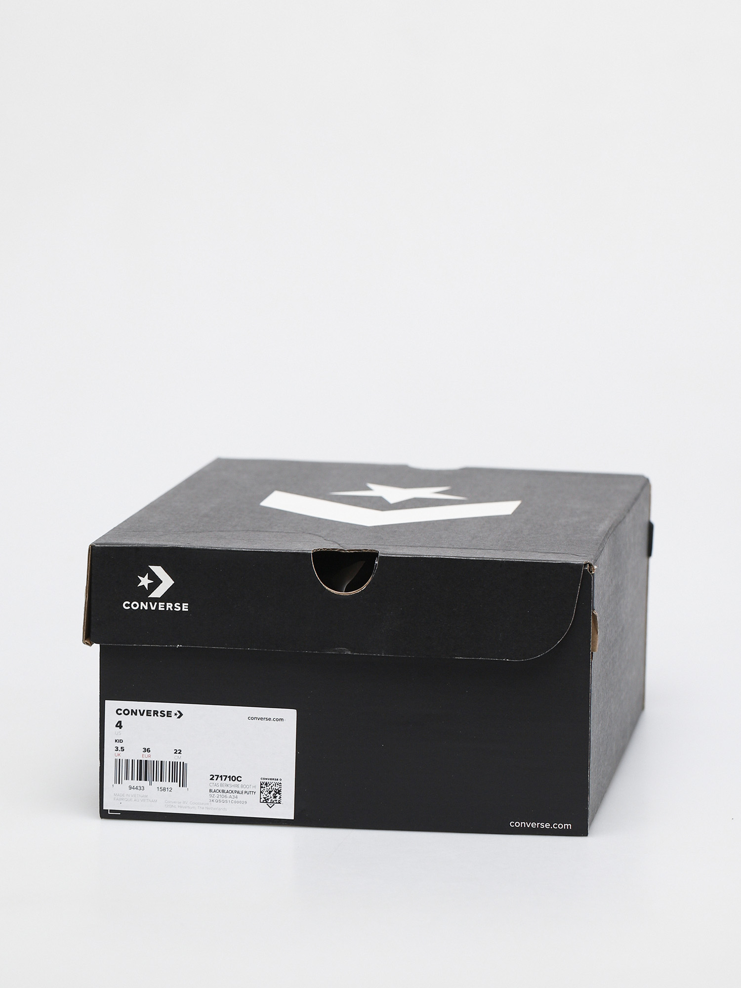 Converse Chuck Taylor All Star Berkshire Boot Shoes (black)