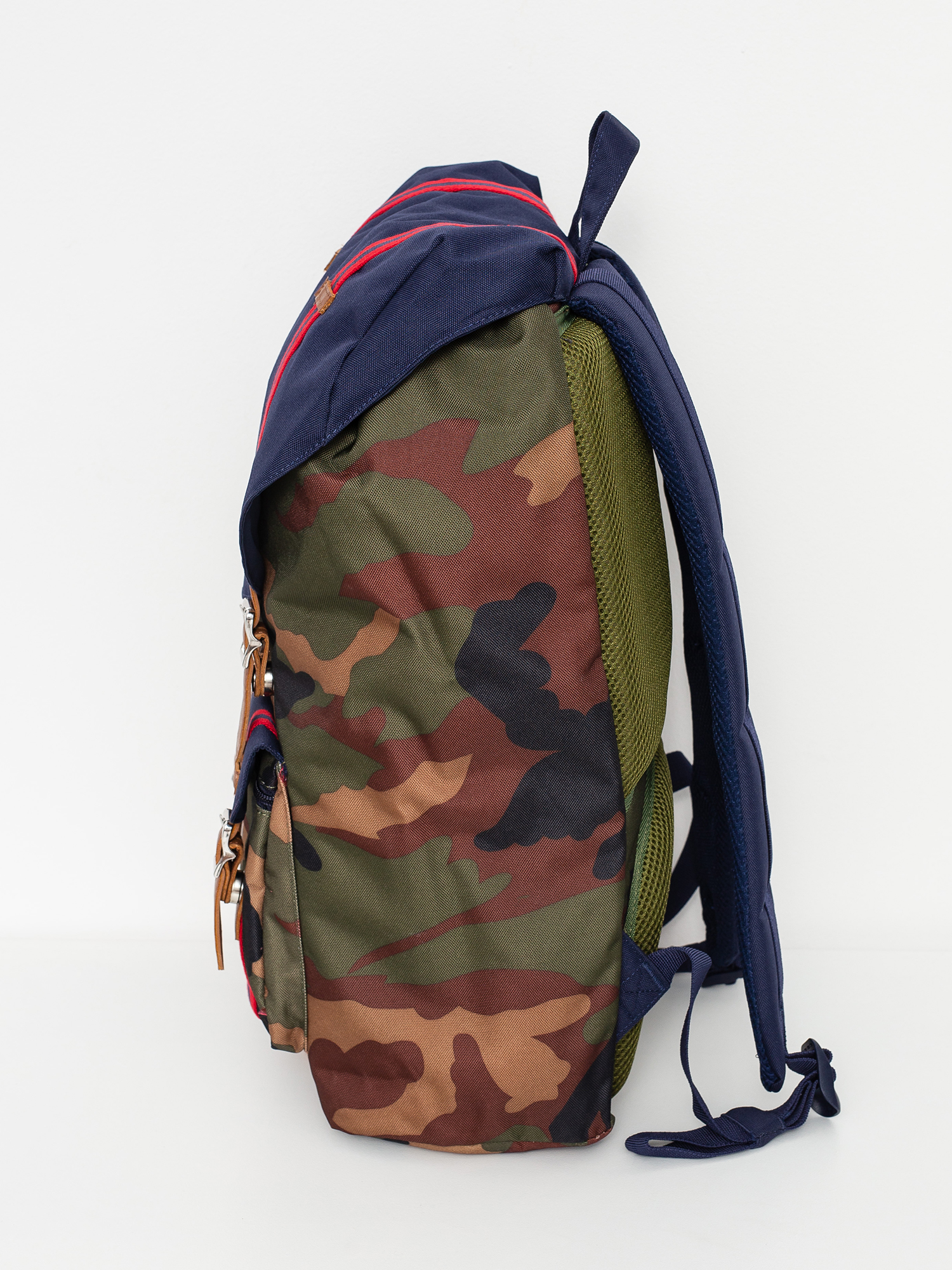 Herschel Supply Co. Little America Backpack (woodland camo/peacoat/tan)