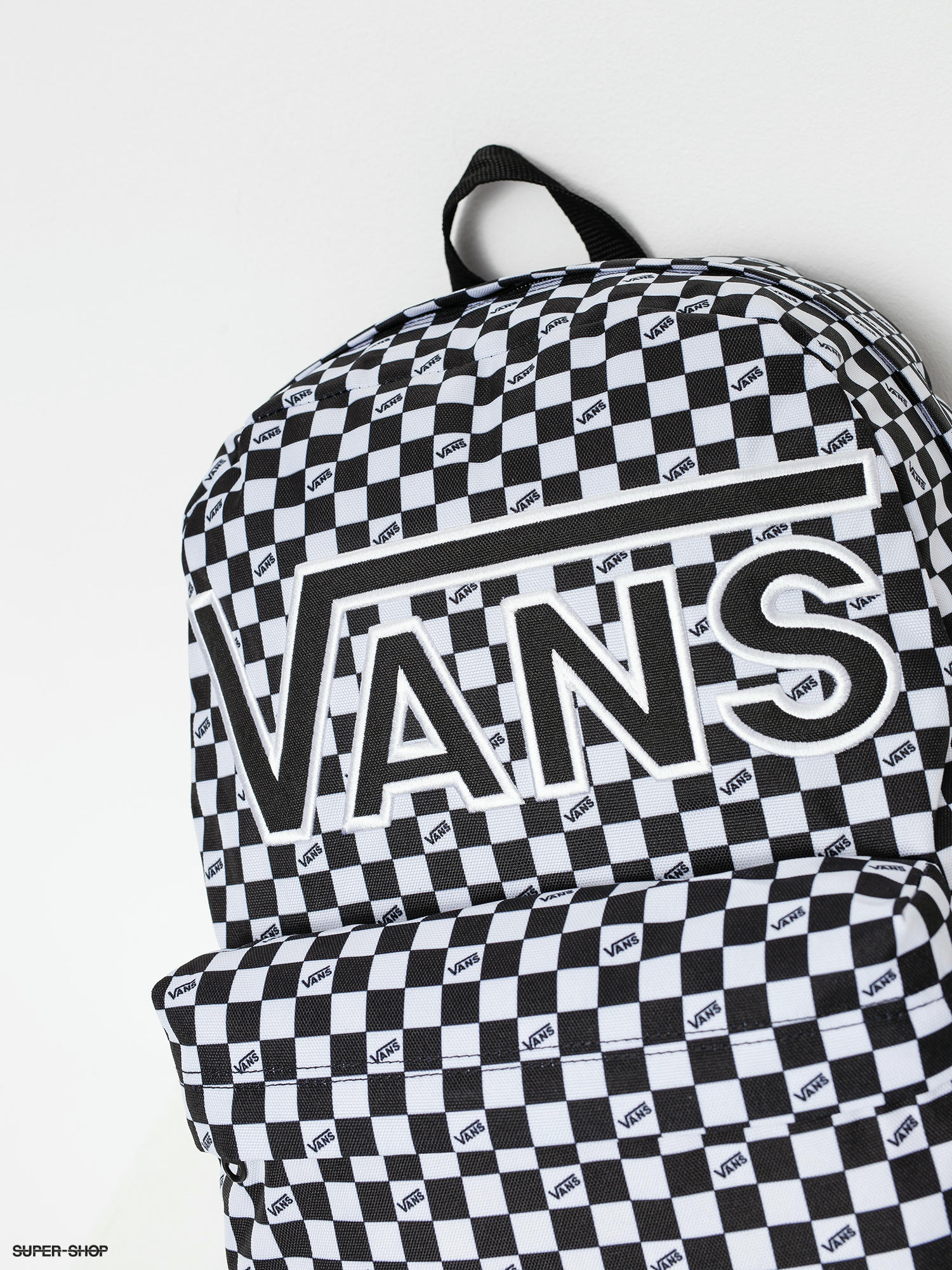 vans logo backpack