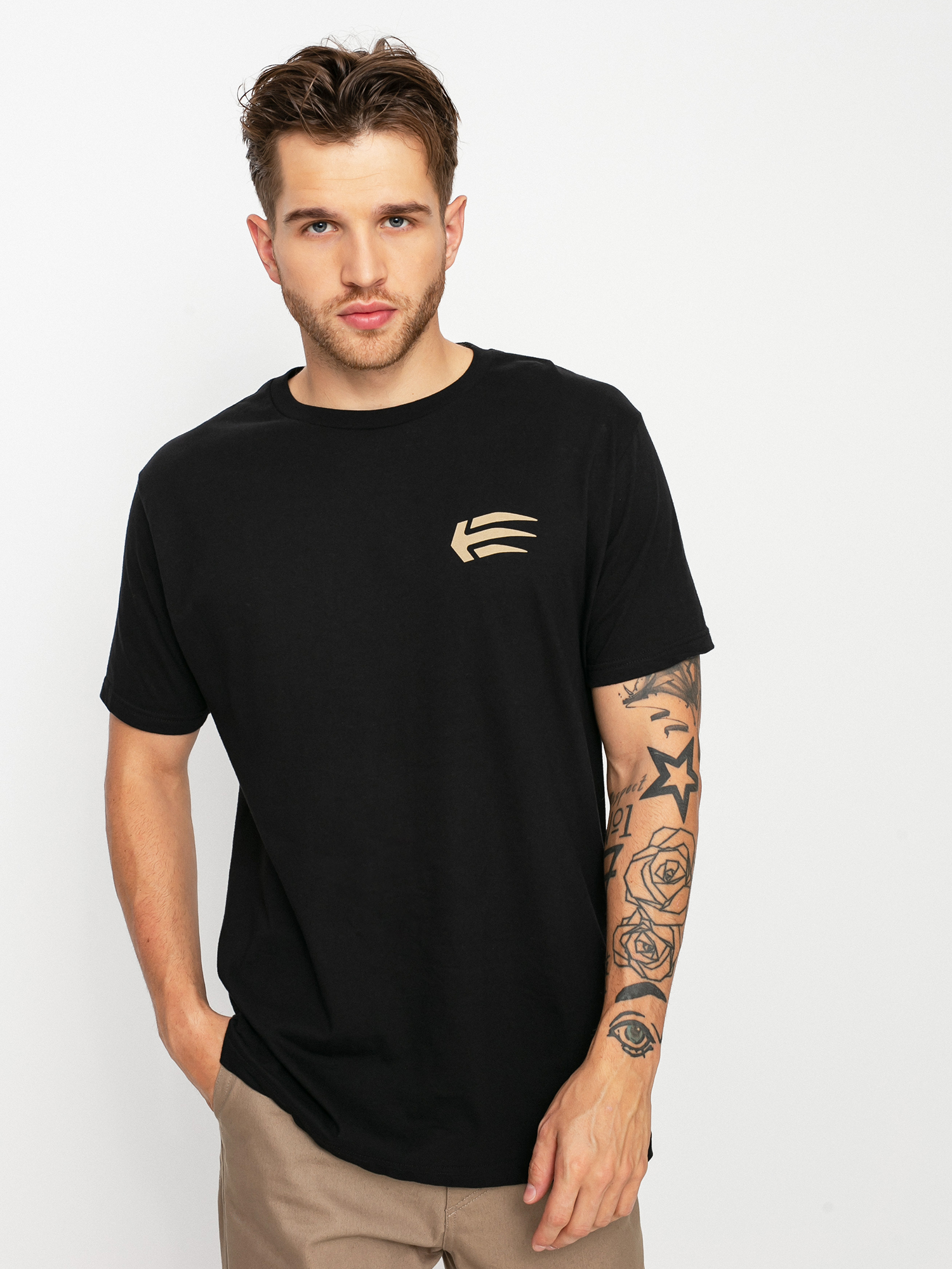 Etnies Joslin T-shirt (black/tan)