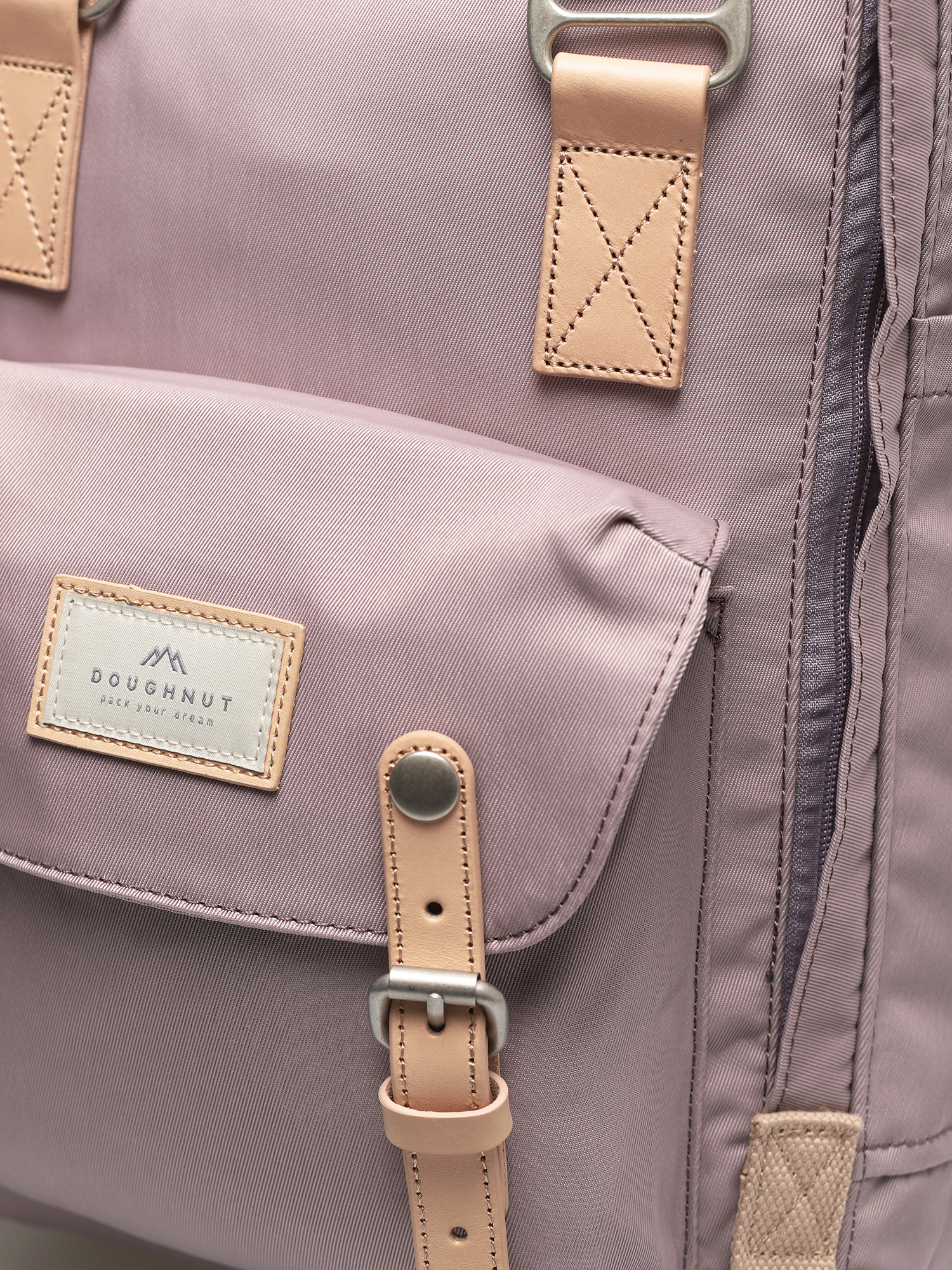 Doughnut Macaroon Backpack (lilac)