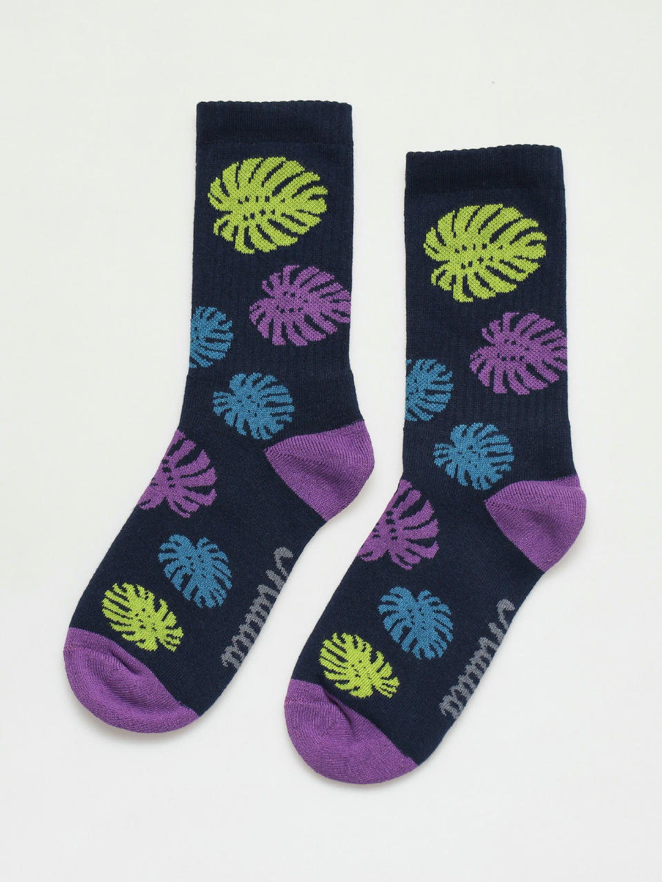 Malita Leaves Socks (black)