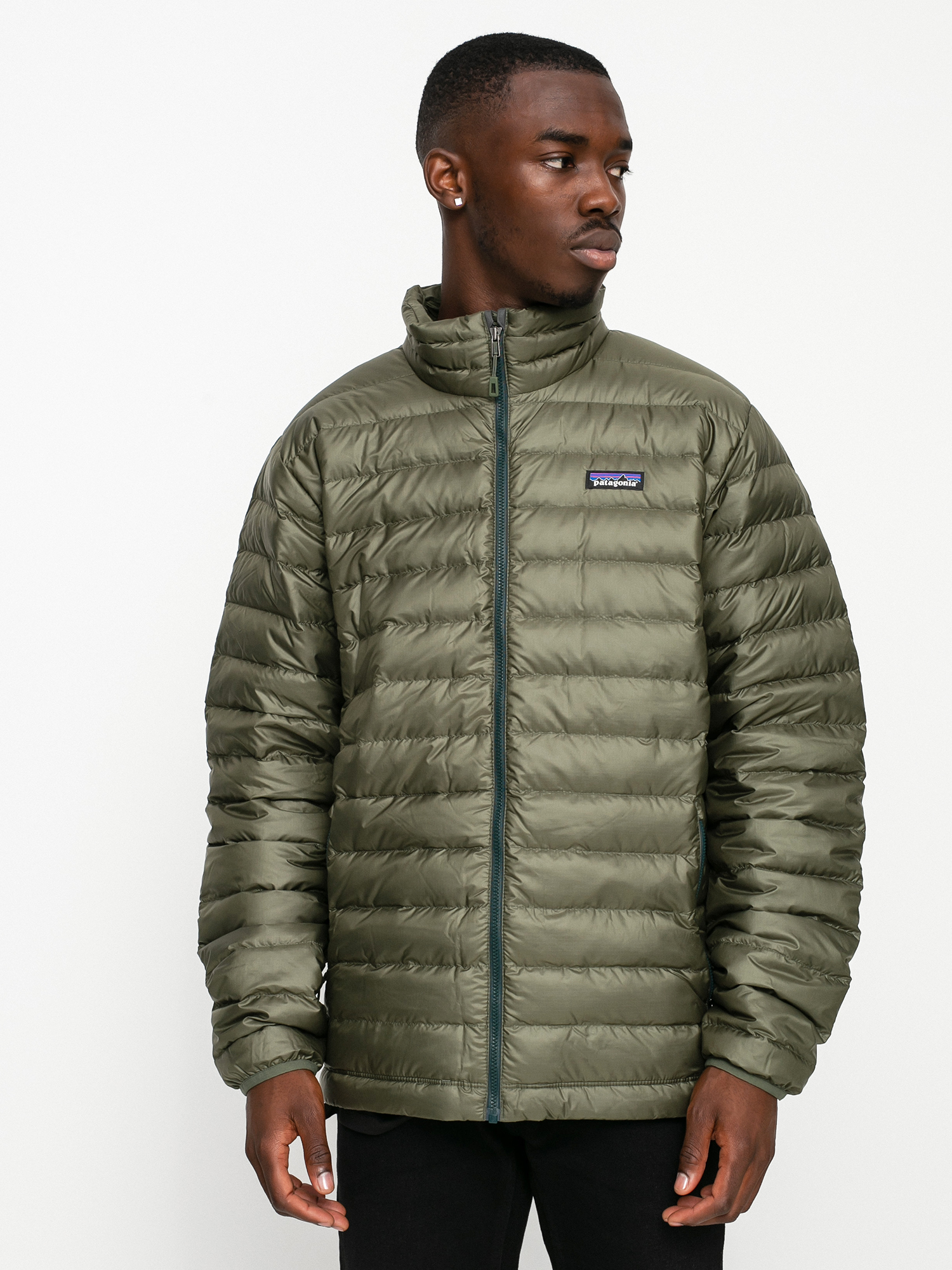 Patagonia Down Sweater Jacket (industrial green)